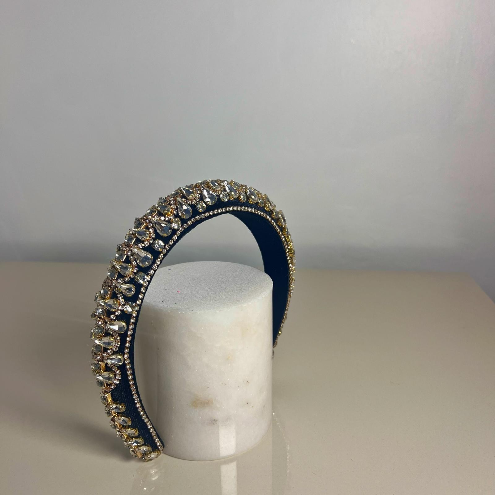 Swarovski Talia Headband - Gold