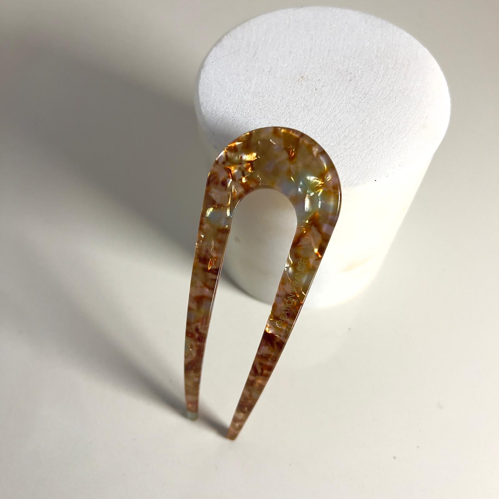 French Pin Hair Pin  - Çok Renkli