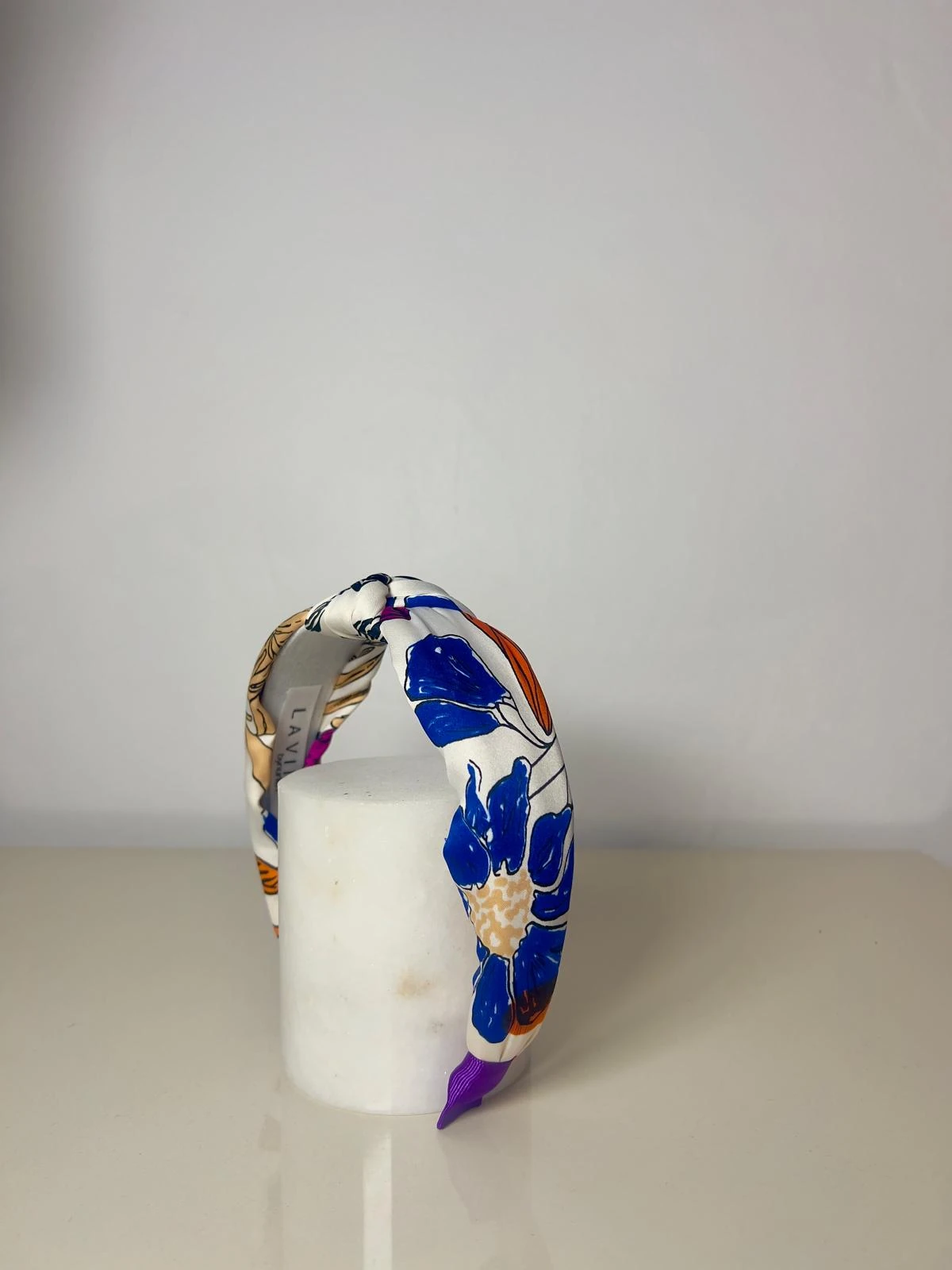 Des Headband  - Beyaz Çiçek