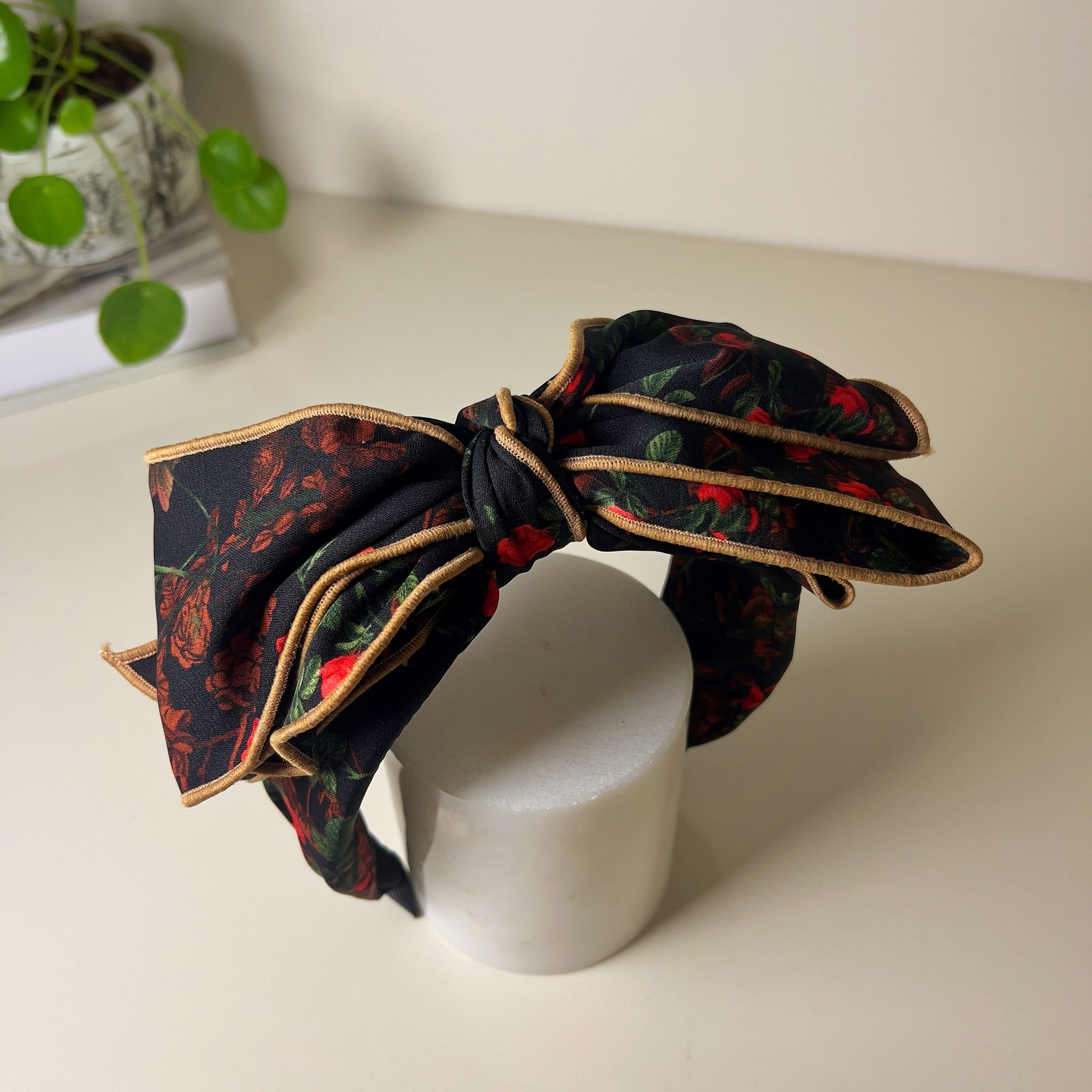 Black Rose & Yasmine Headband 