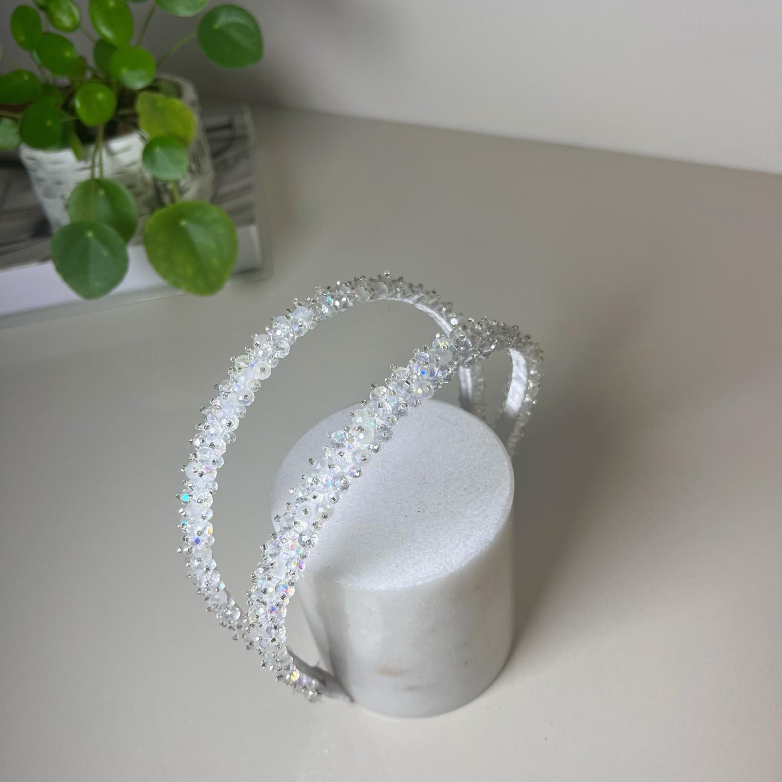 Double Crystal Headband