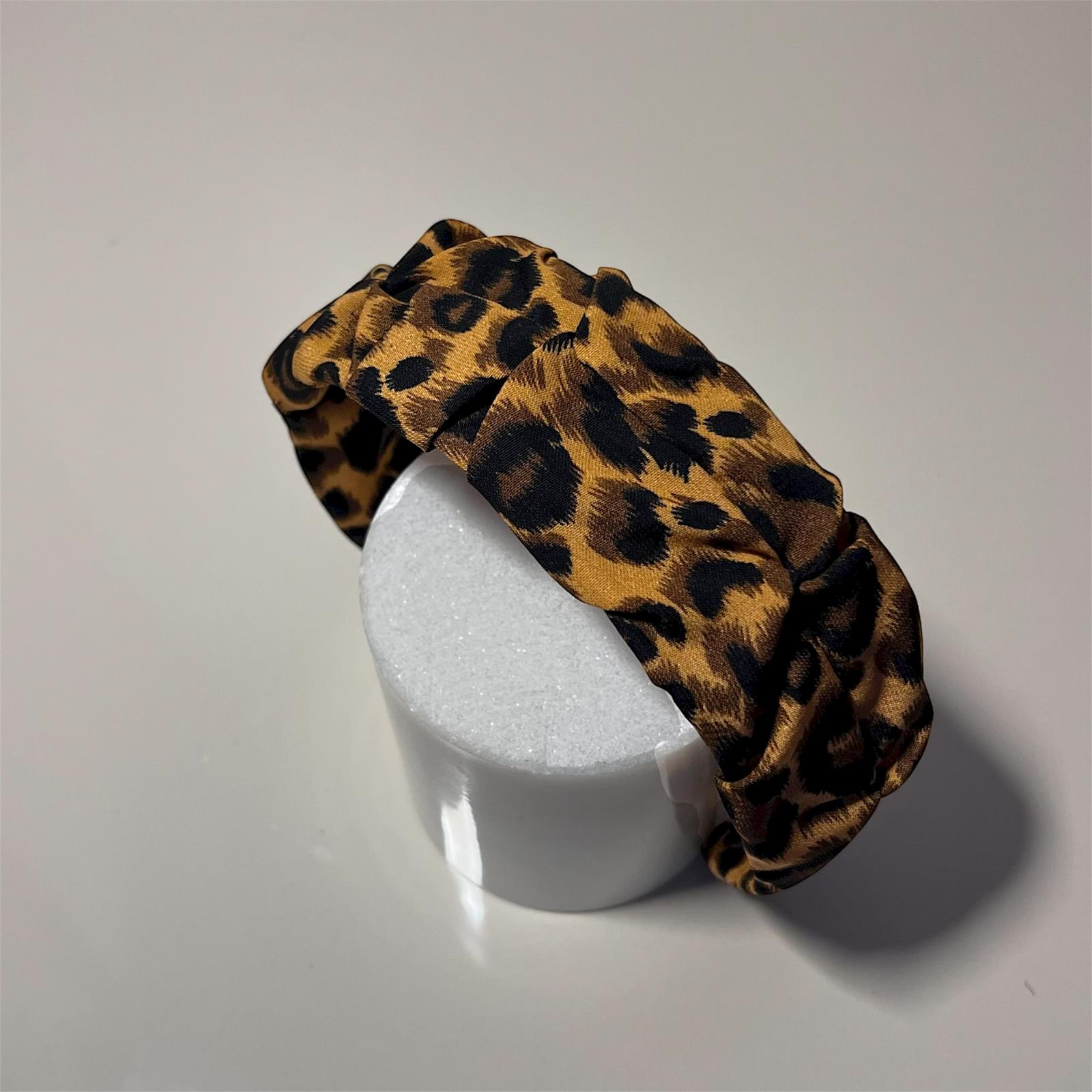 LEOPARD MEDIUM HEADBAND - Hardal Leopar
