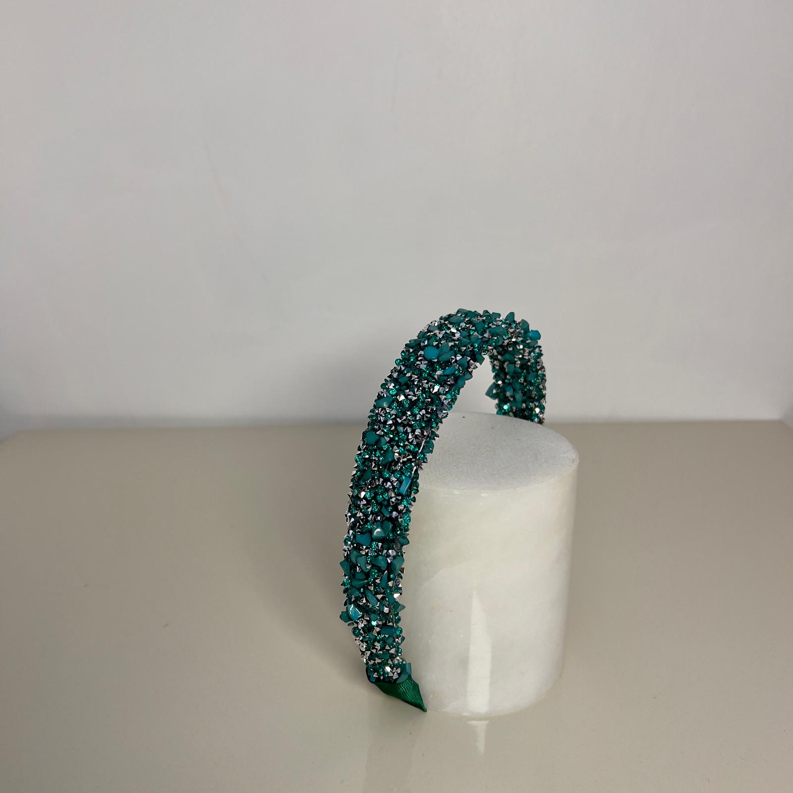 Çakıl Taş Taç  - Turkuaz