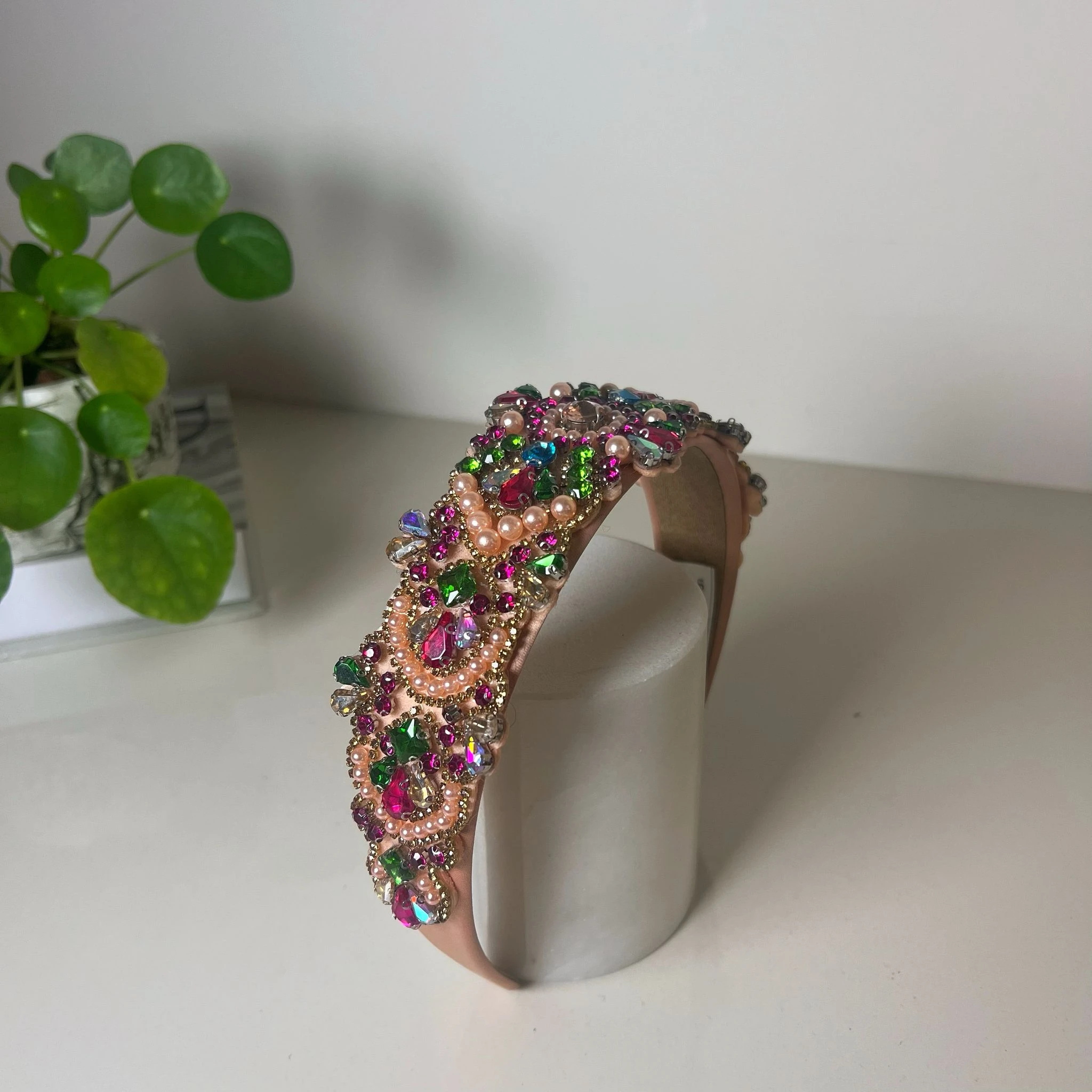 HOLLY - İşlemeli Taç Kadın Saç Aksesuarı