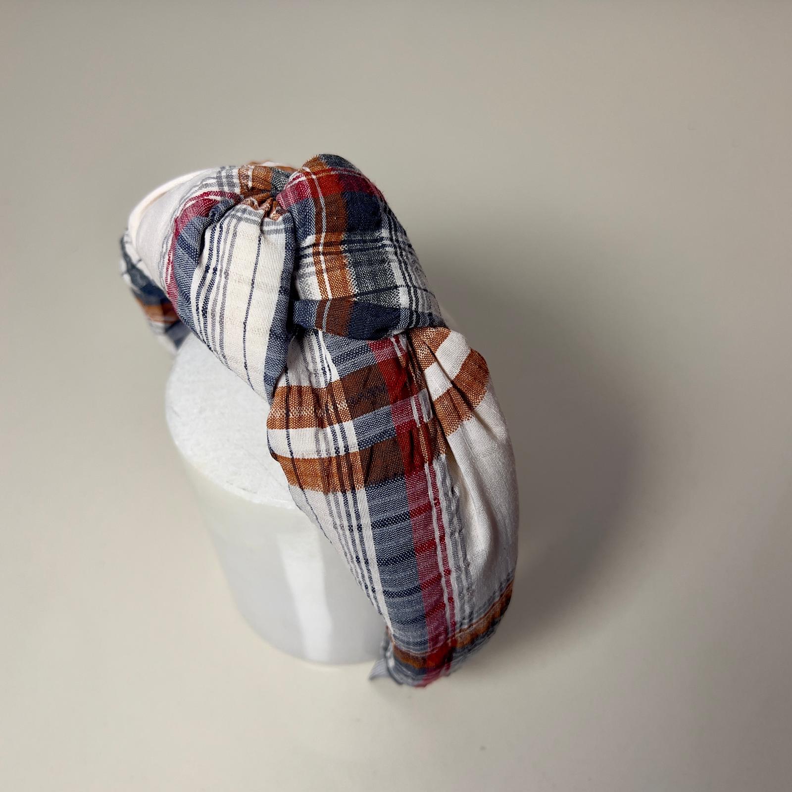 Des Headband  - Turuncu Çizgili