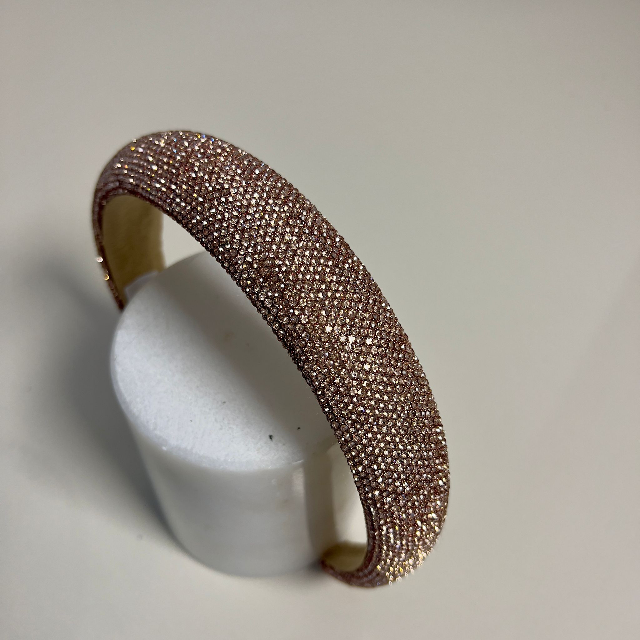 Zircon Plain Bead Headband 