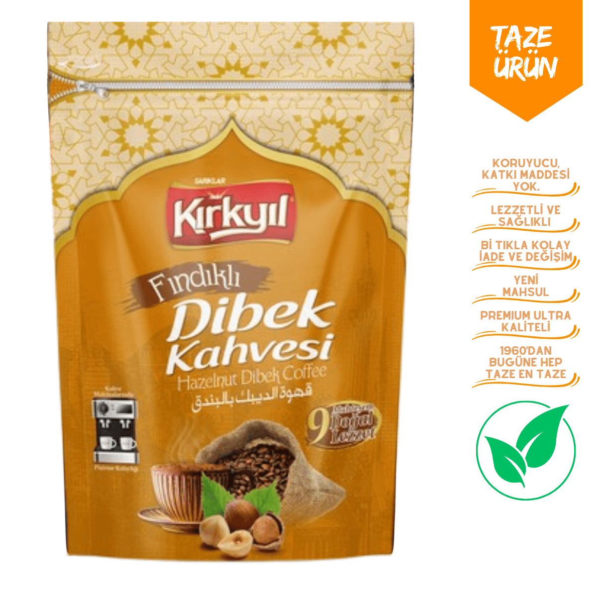 Fındıklı Dibek Kahvesi 150gr - Paket