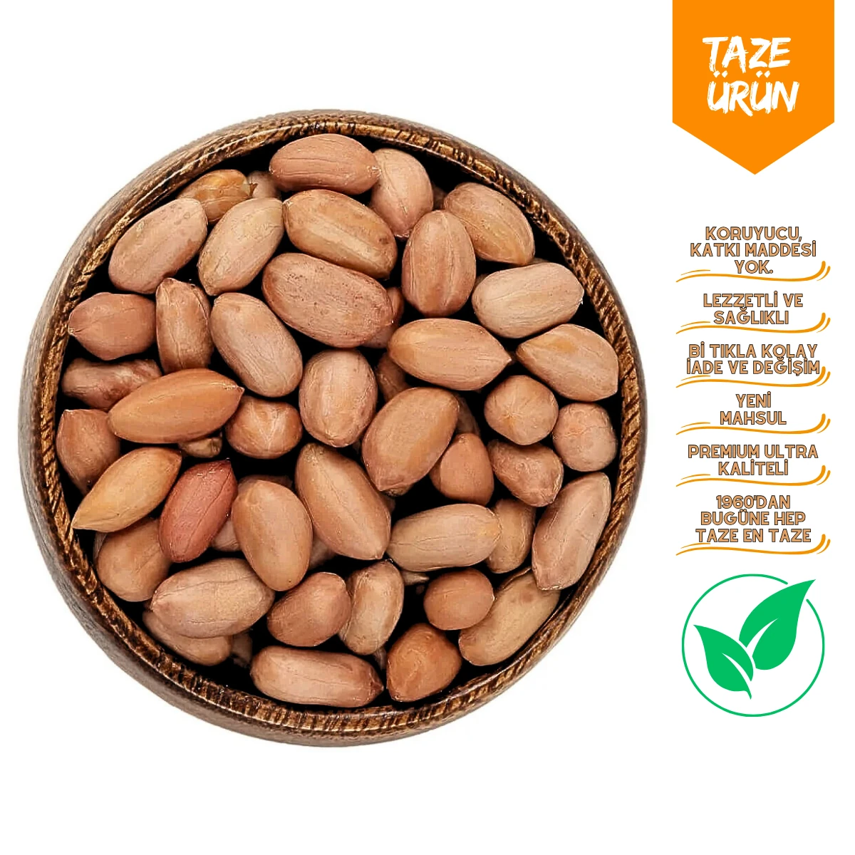 Çiğ Yer Fıstığı İçi - Taze