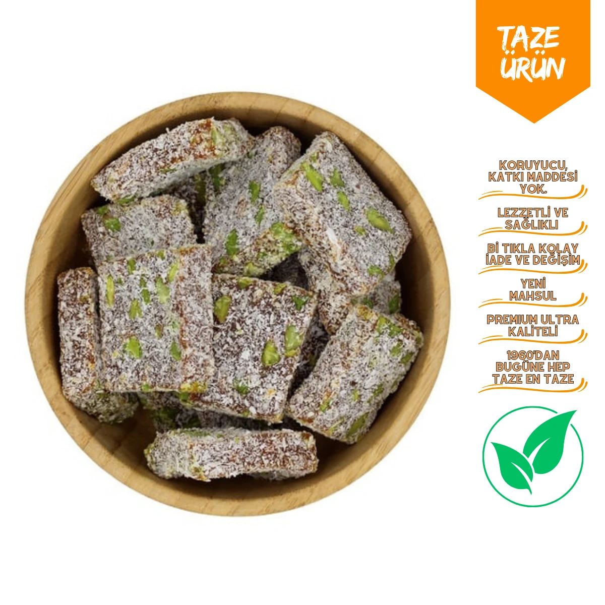 Antep Fıstıklı Yaprak Cezerye