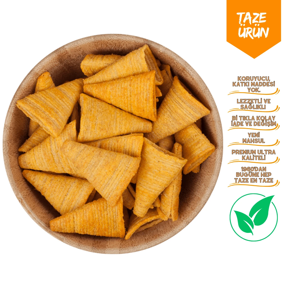 Soslu Crunch Külah Cips