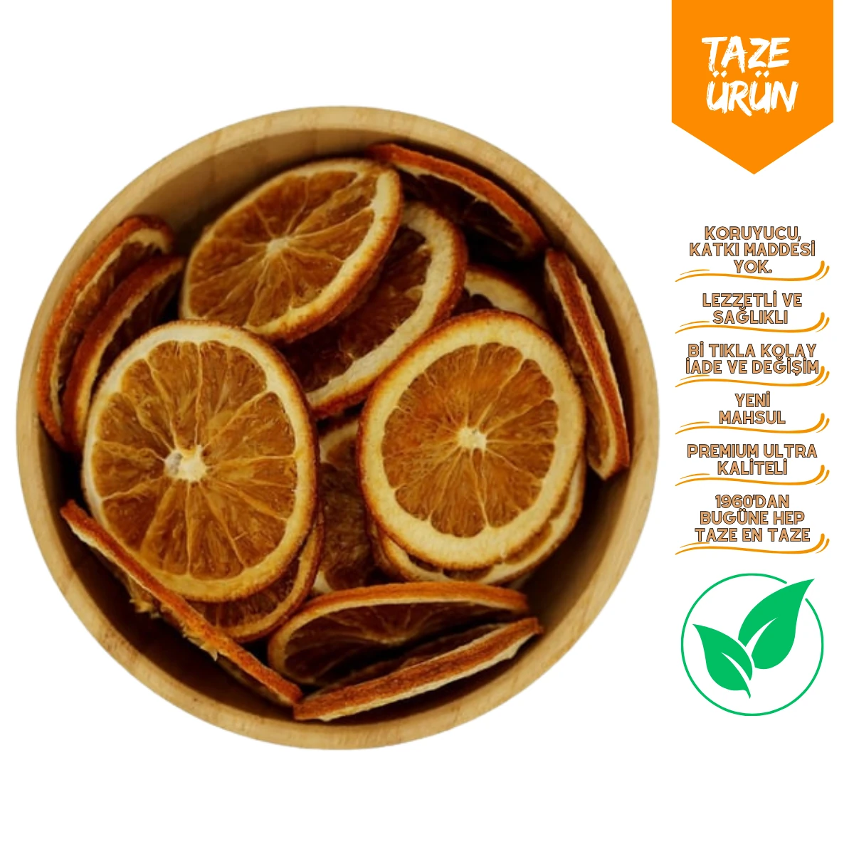 Portakal Kurusu 100GR - Paket