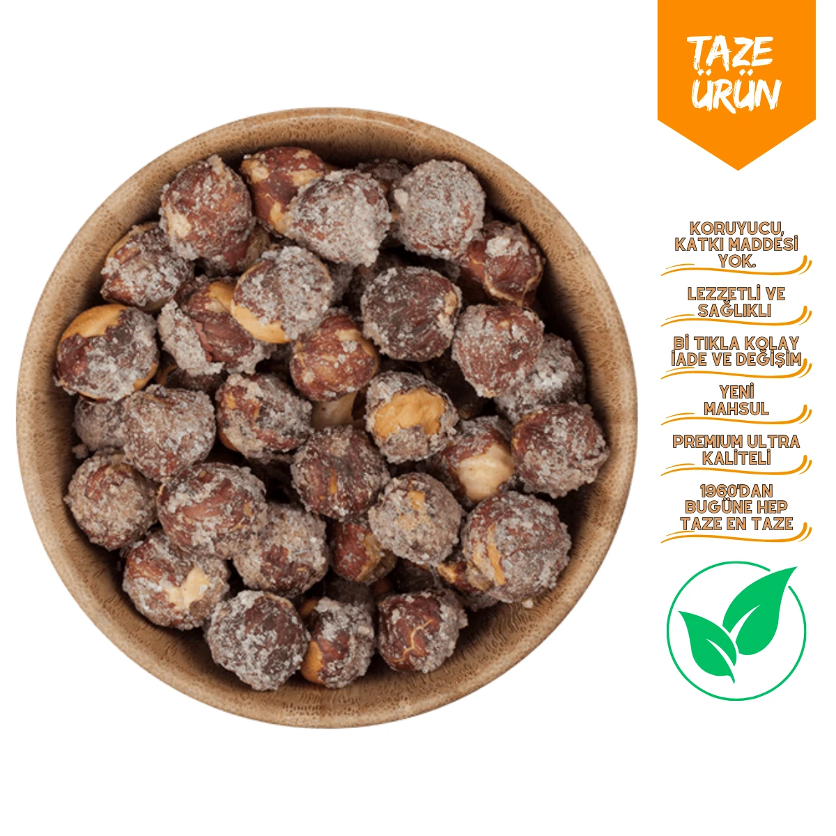 Çifte Kavruk Tuzlu Fındık İçi