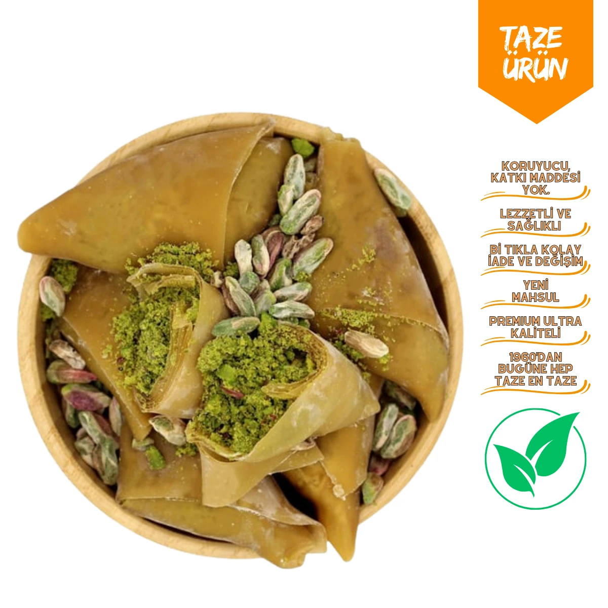 Antep Fıstıklı Lüx Muska