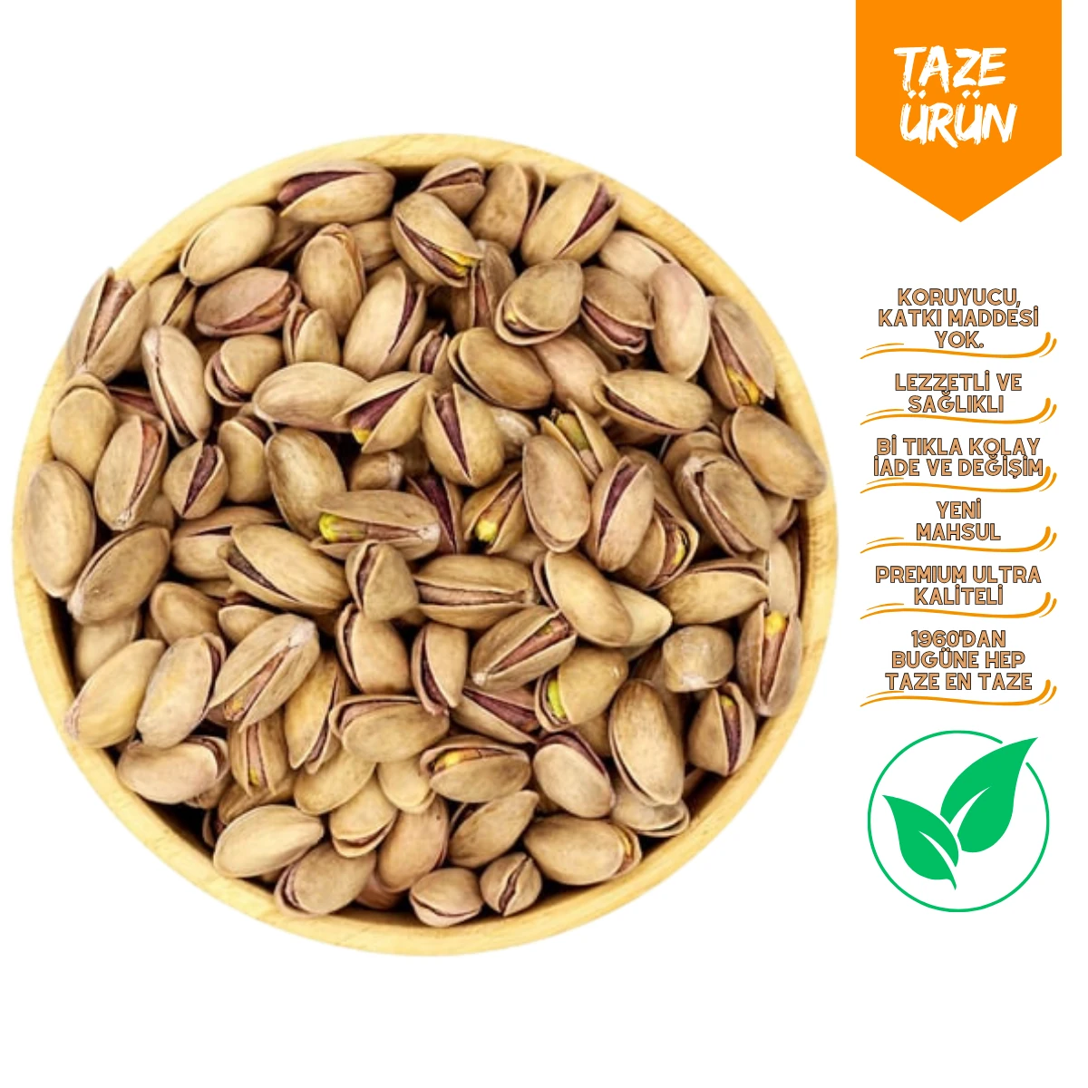 Antep Fıstığı Ana Çıtlak - Yerli Yeni Mahsul