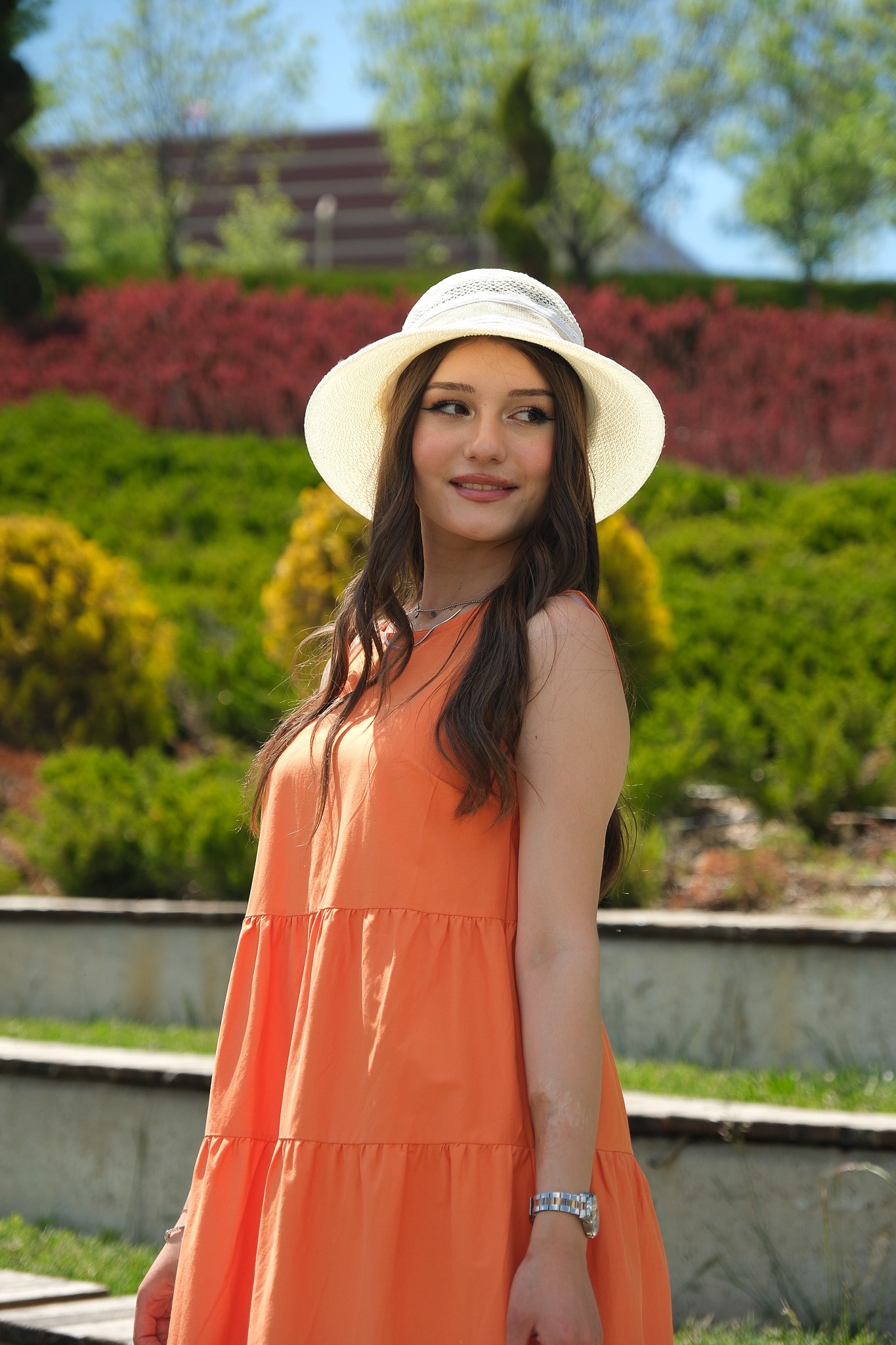 POPLİN KUMAŞ ELBİSE