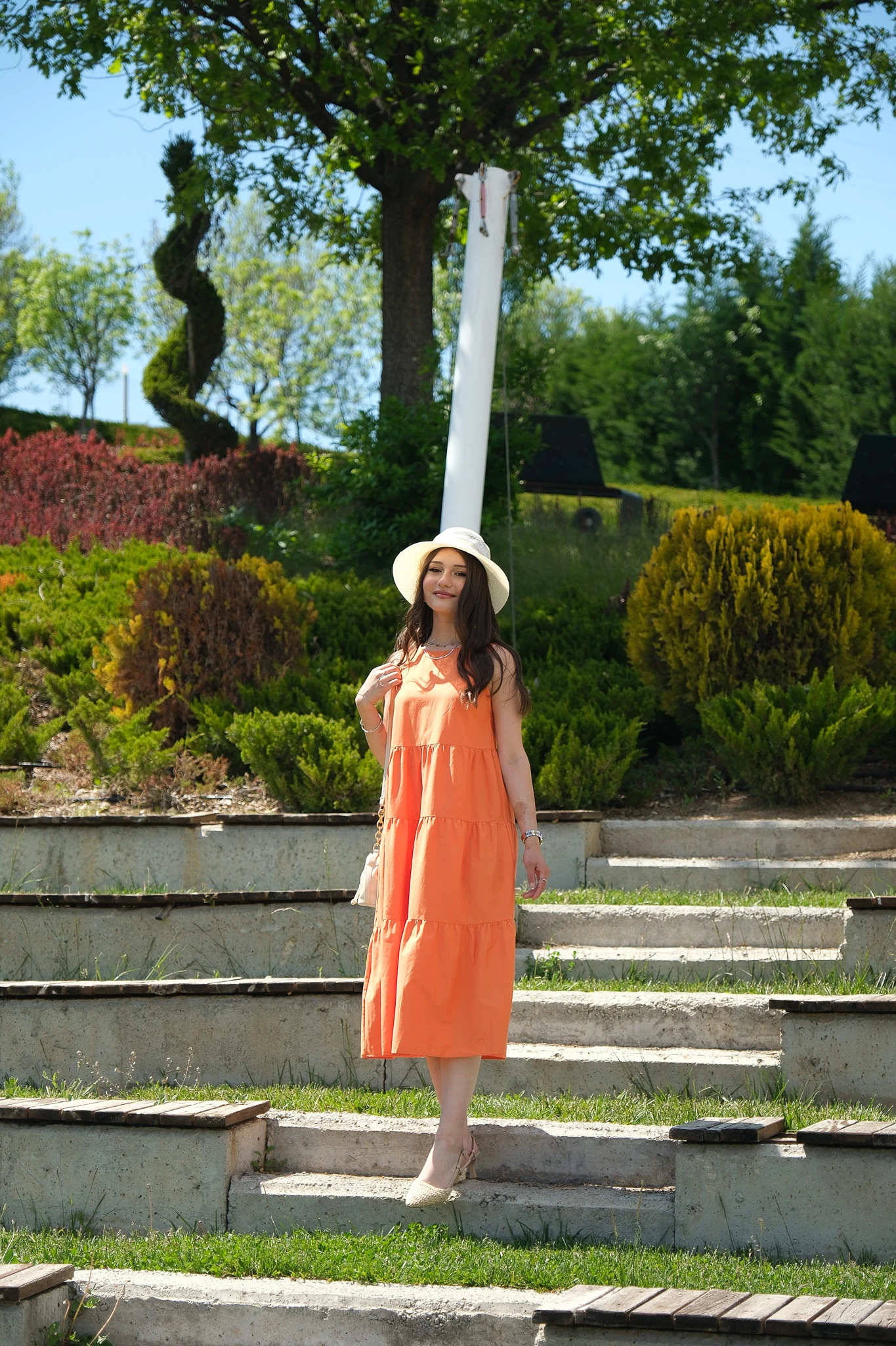 POPLİN KUMAŞ ELBİSE