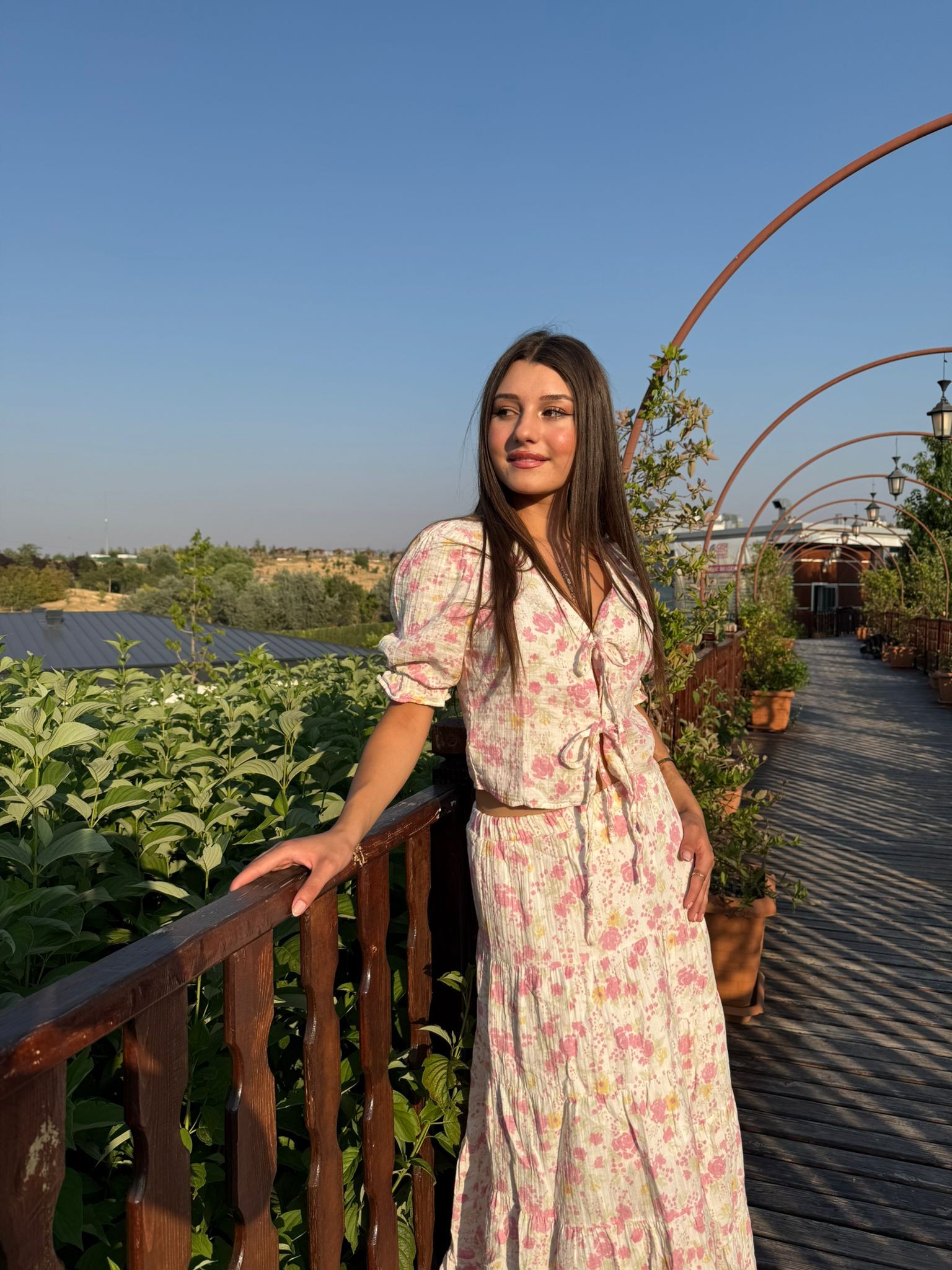 GÖMLEK ETEK TAKIM - Pembe