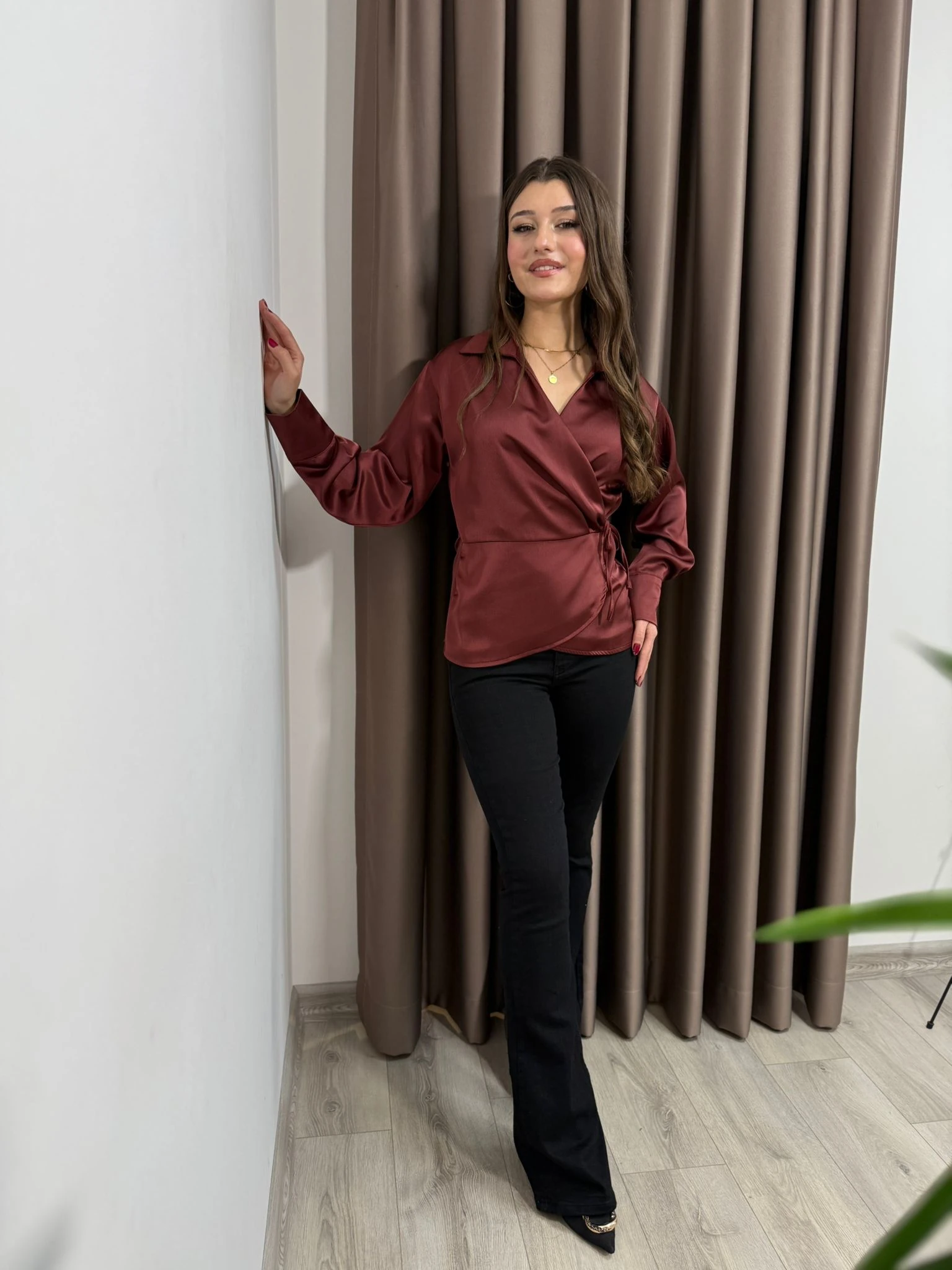 SATEN TASARIM GÖMLEK