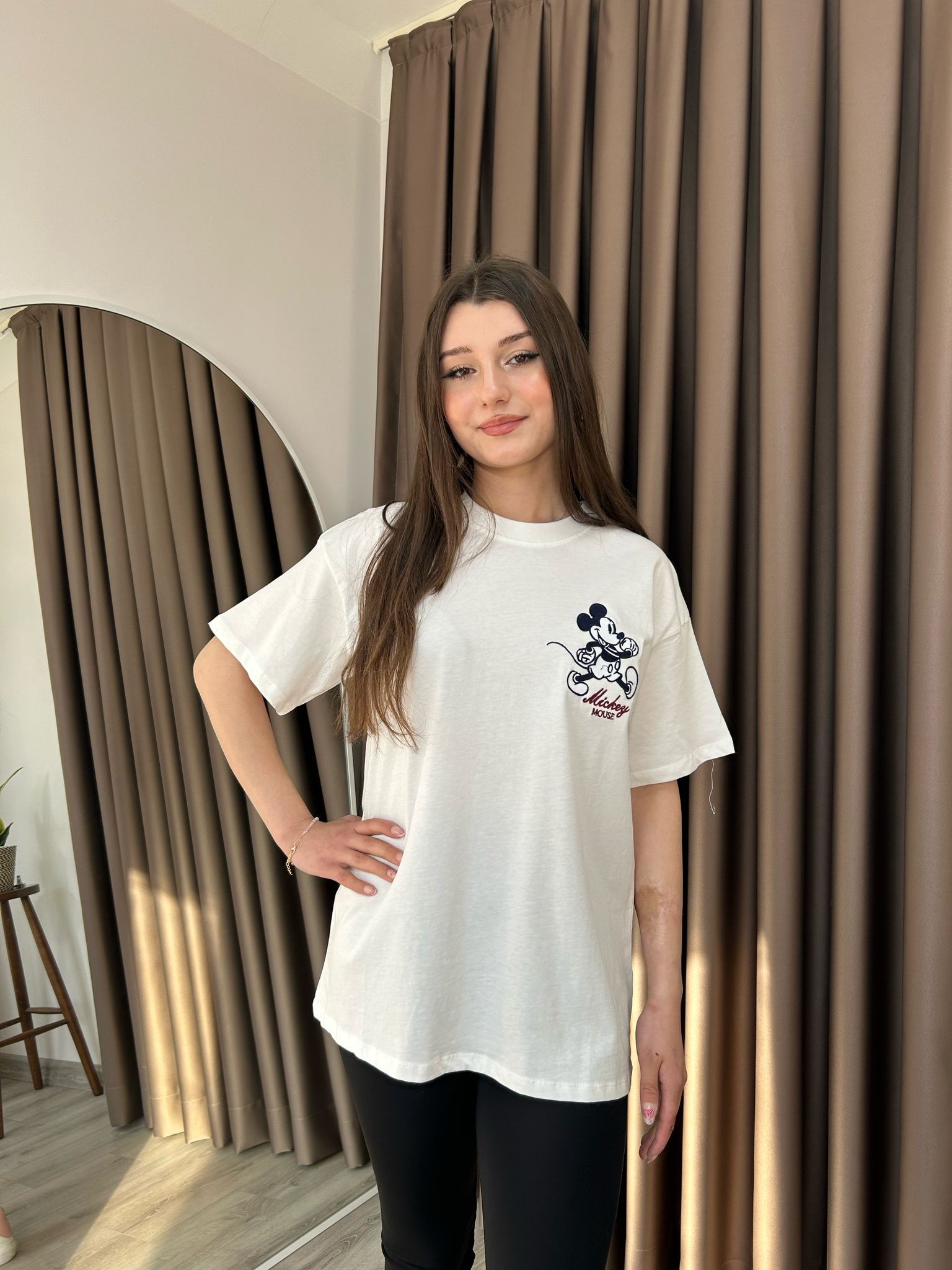 Baskılı Uzun T-shirt