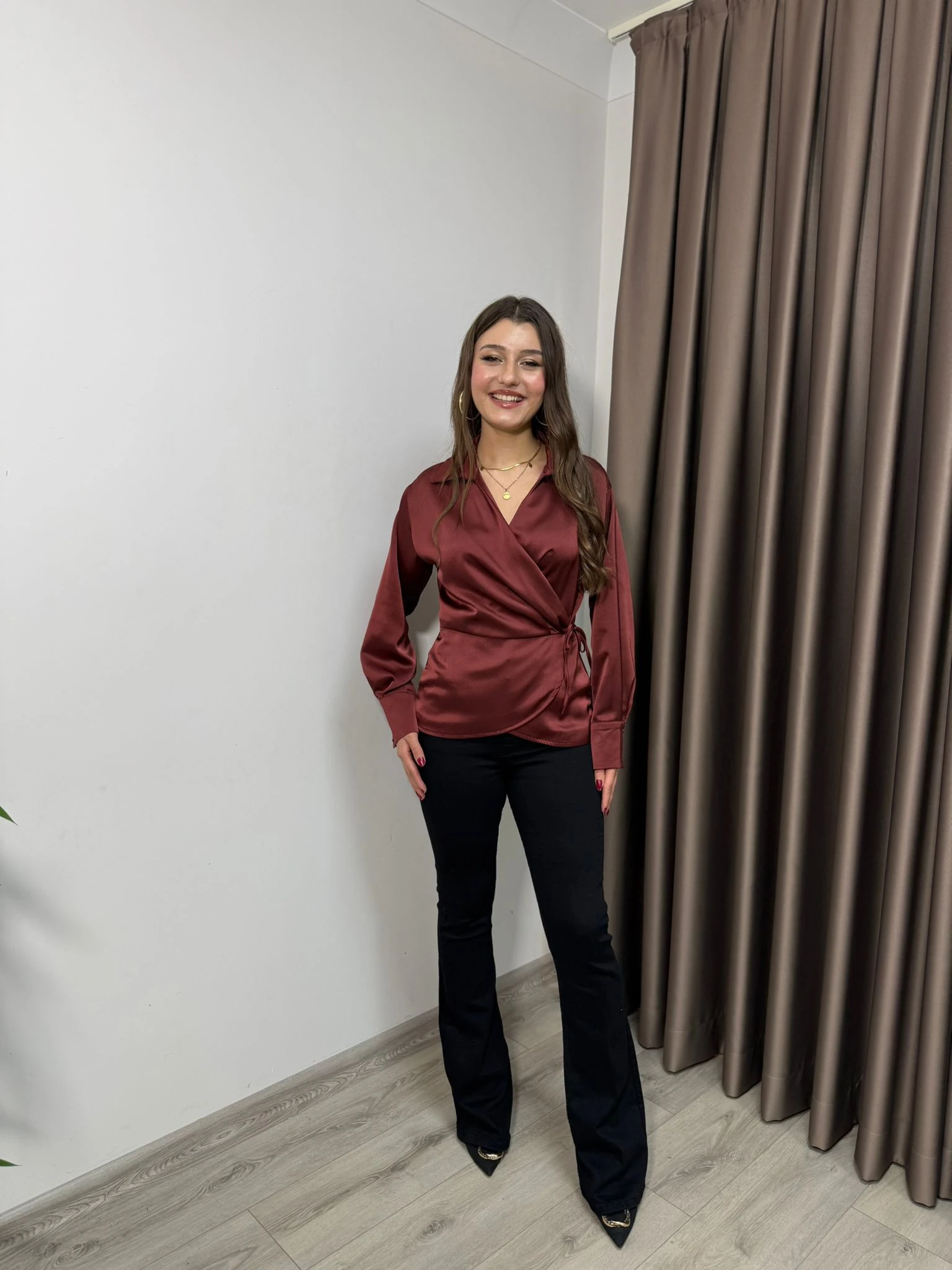 SATEN TASARIM GÖMLEK