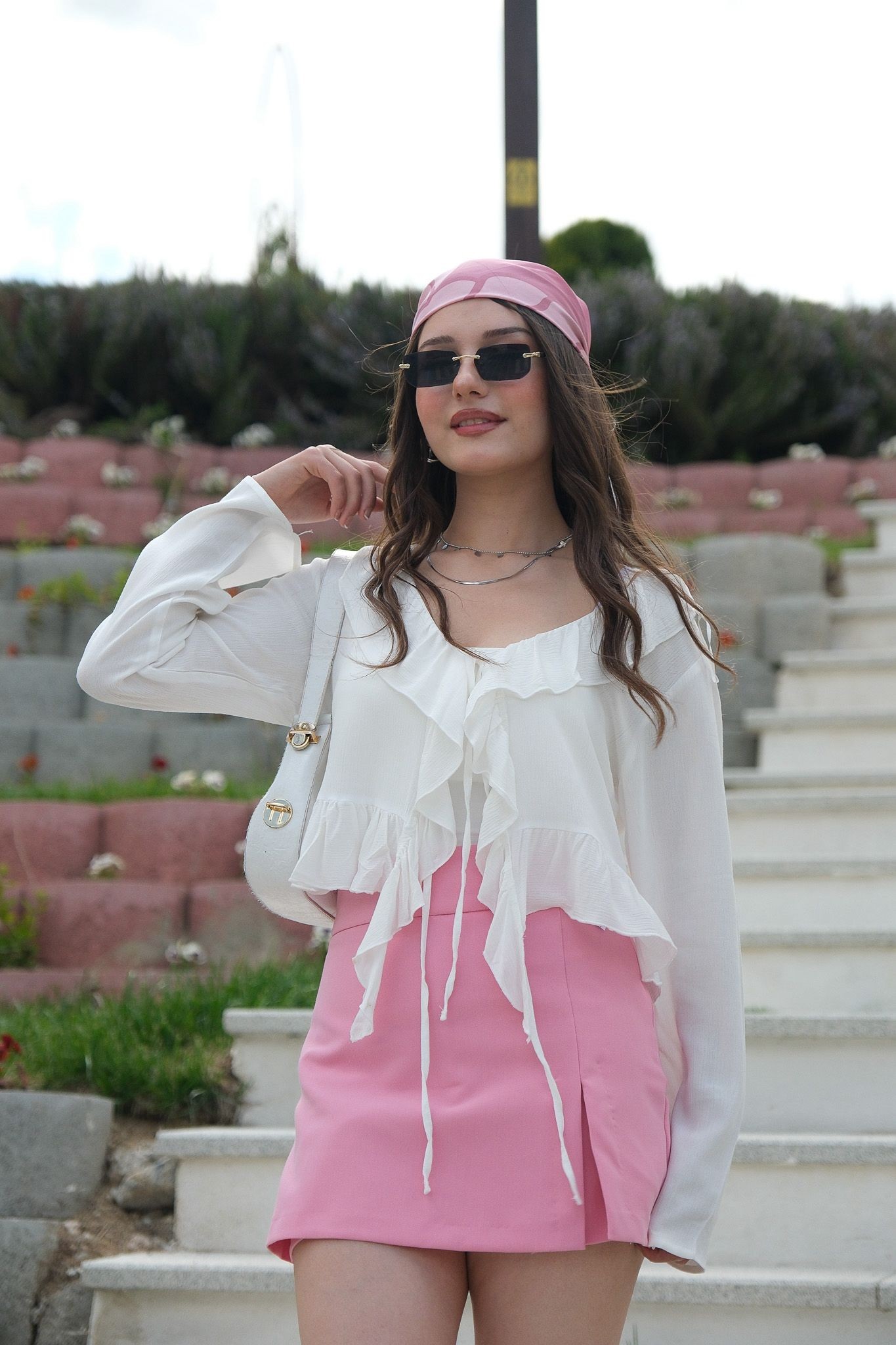 ŞORT ETEK - Pembe