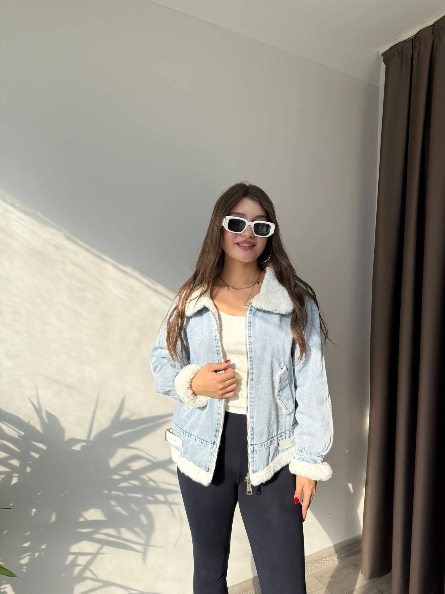 İÇİ YÜNLÜ TASARIM KOT CEKET