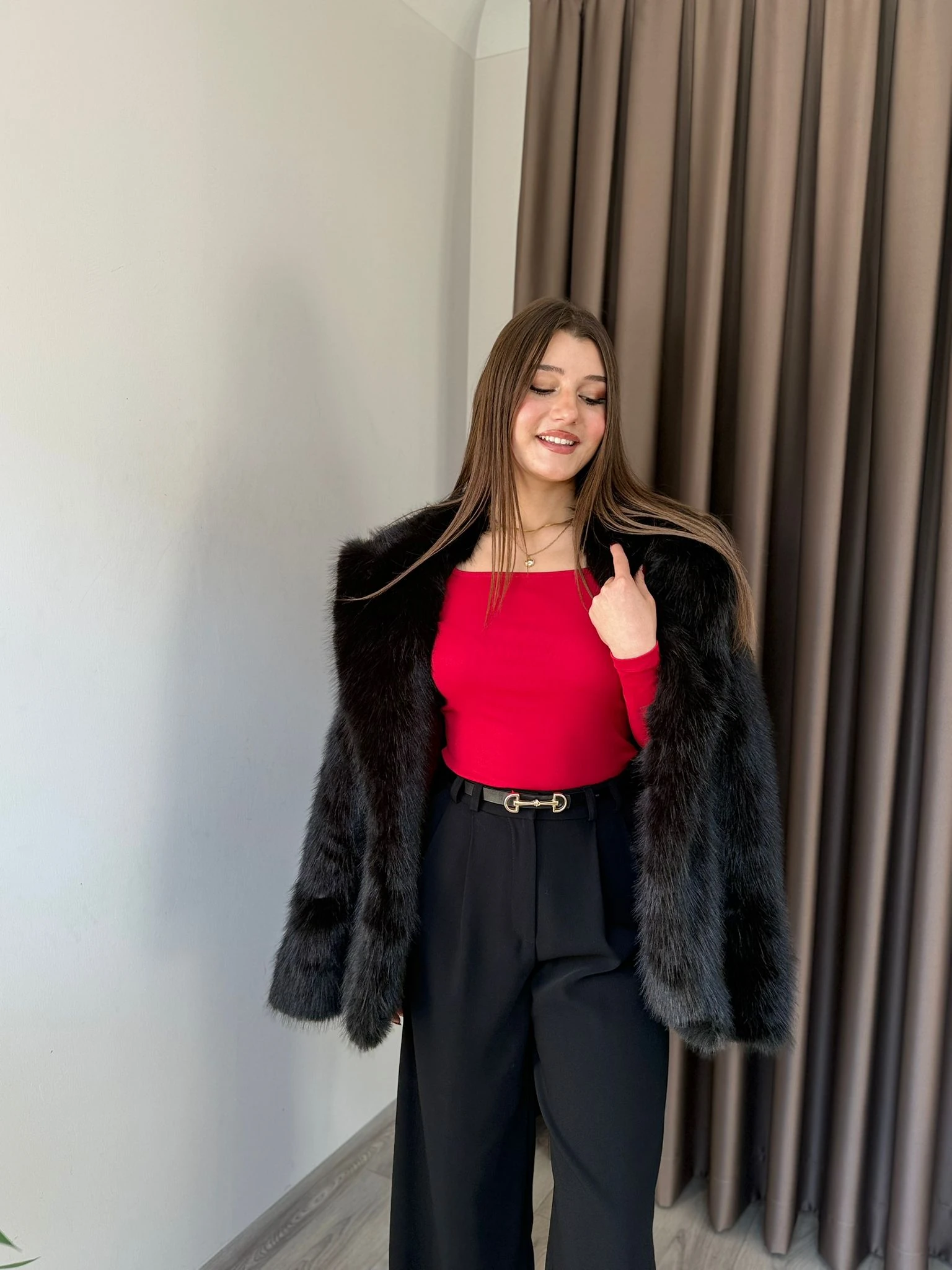 PALAZZO PANTOLON - Siyah