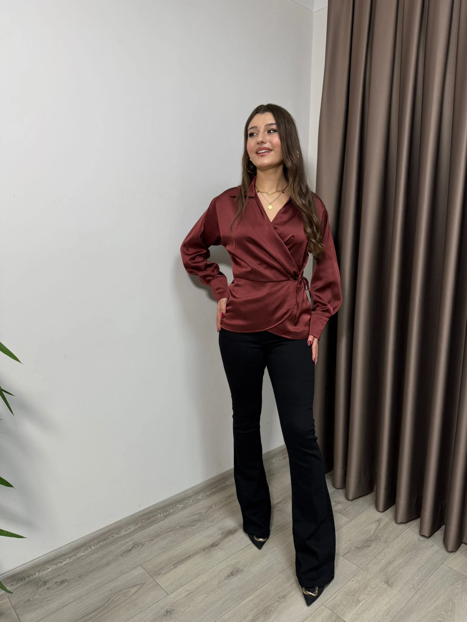 SATEN TASARIM GÖMLEK