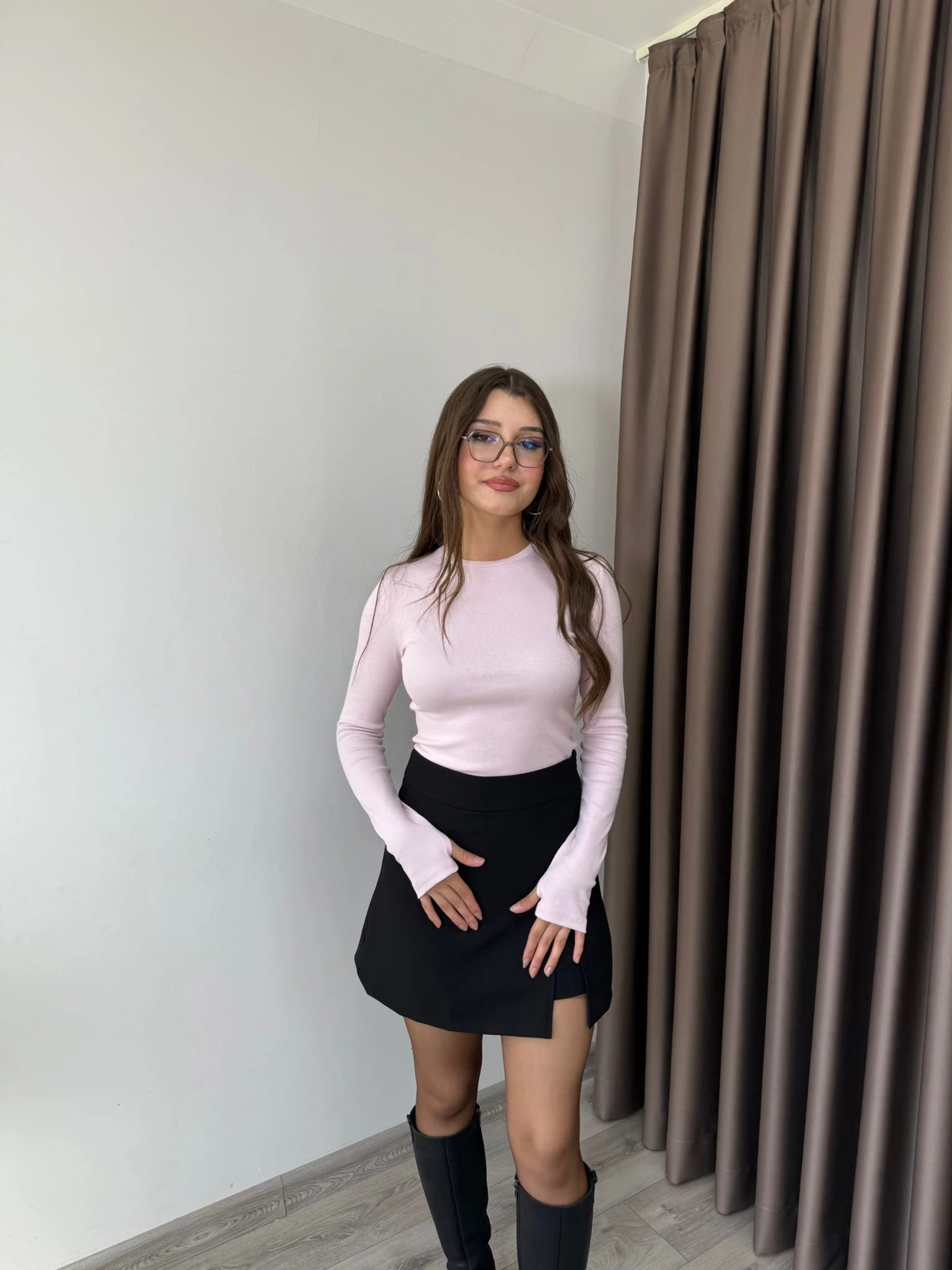 PARMAK GEÇİRMELİ BADİ - Pembe