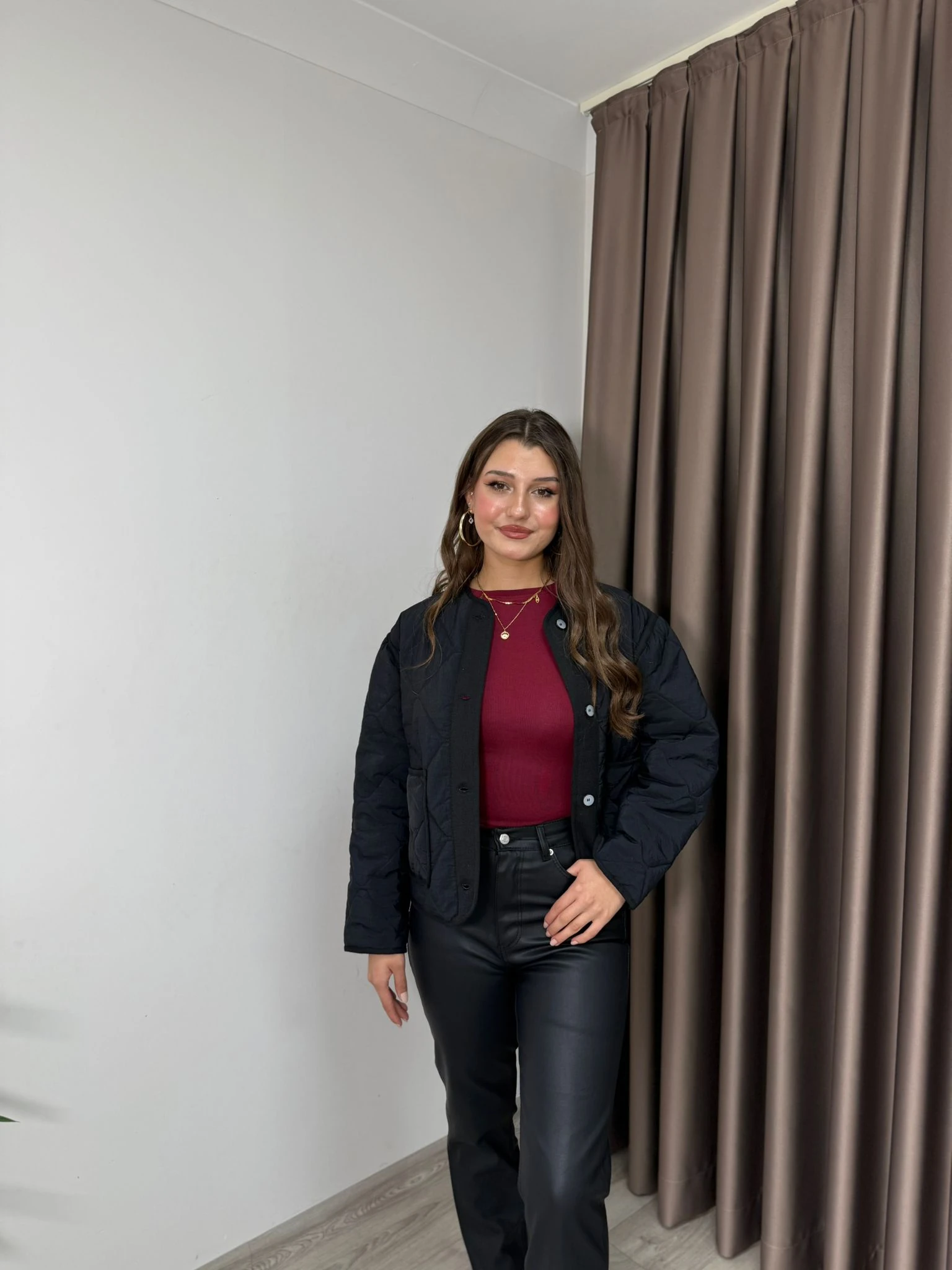 KAPİTONE CEKET - Lacivert