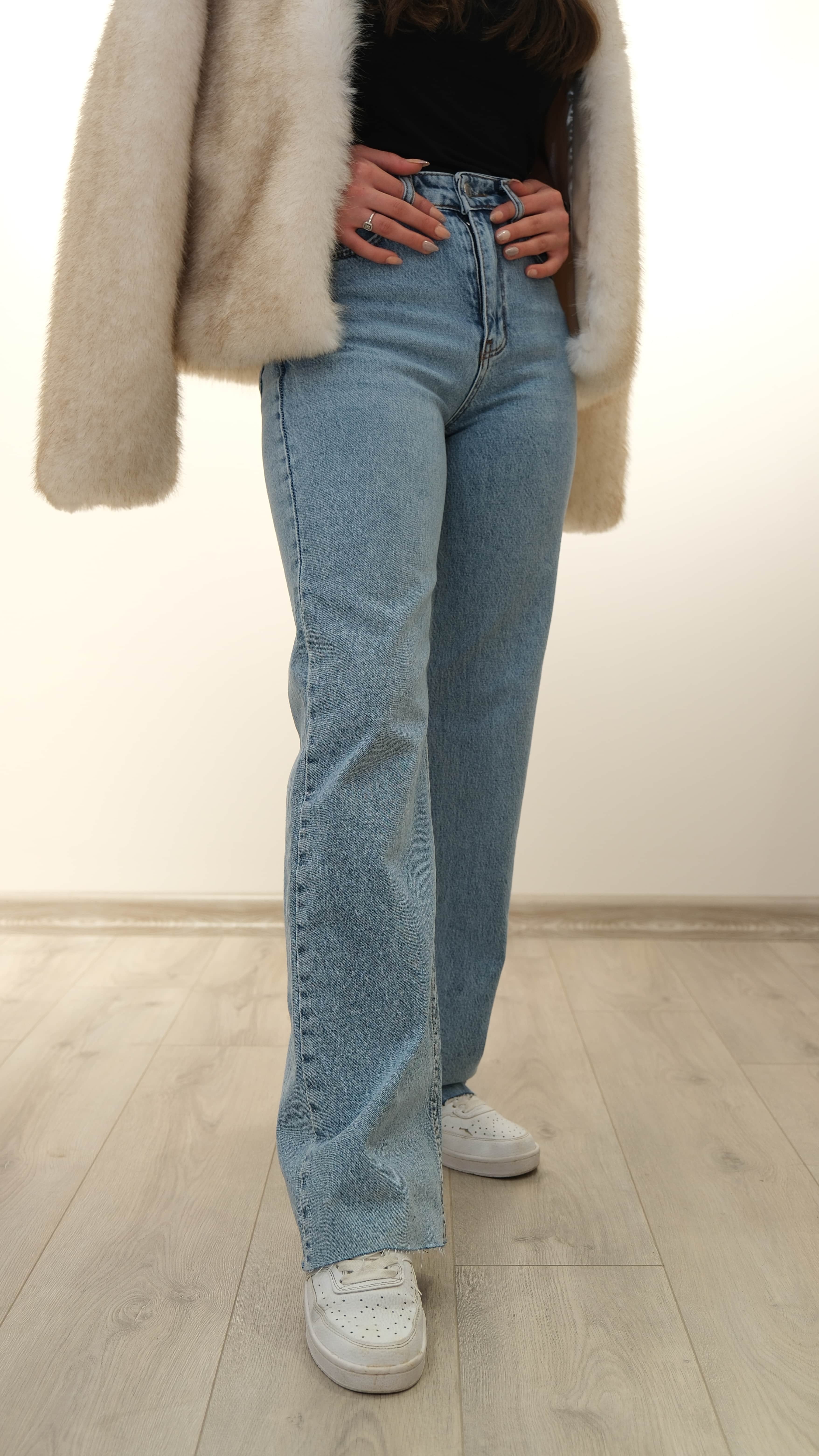 Taşlanmış Kot Pantolon
