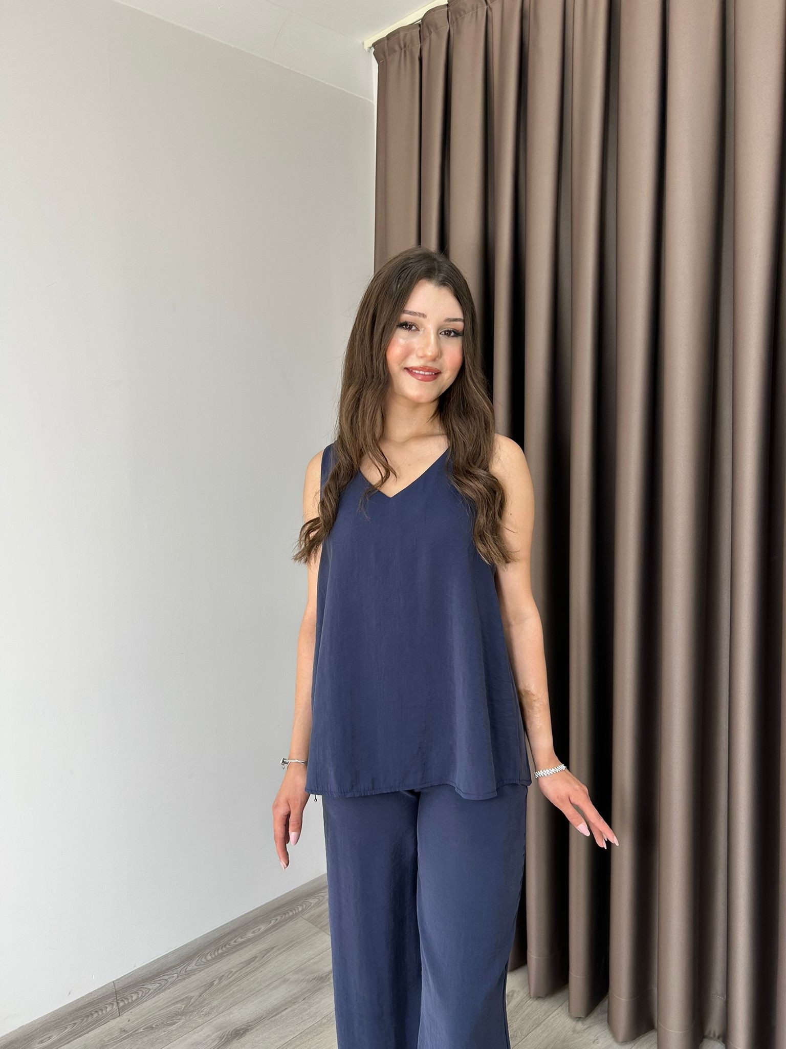 BLUZ PANTOLON TAKIM - Lacivert