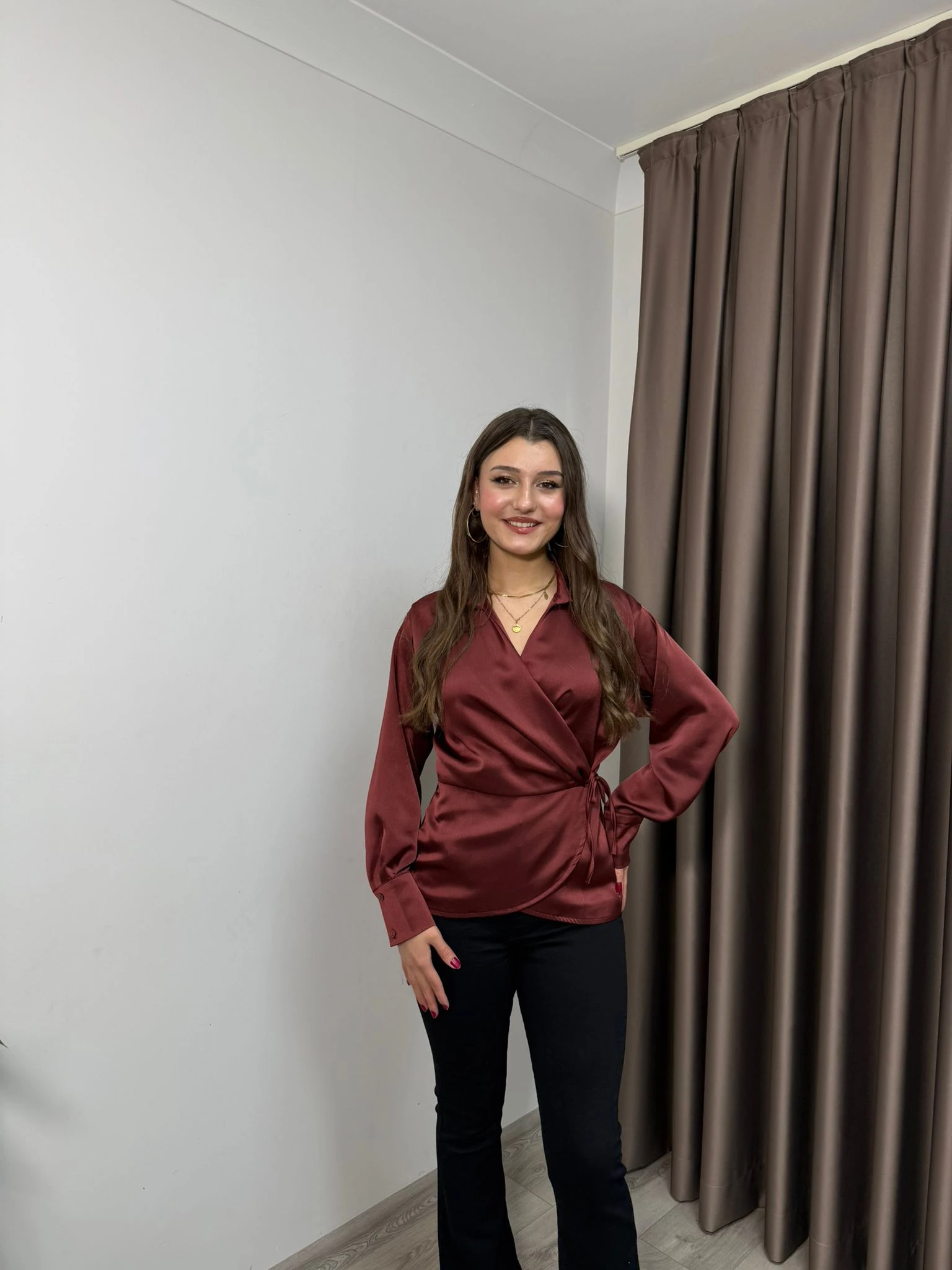 SATEN TASARIM GÖMLEK