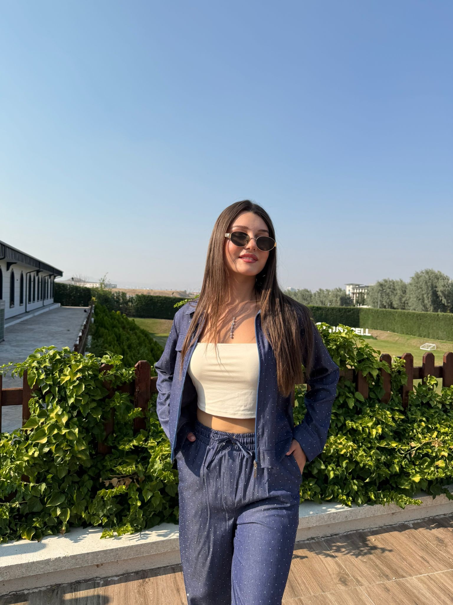 TAŞLI CEKET PANTOLON TAKIM
