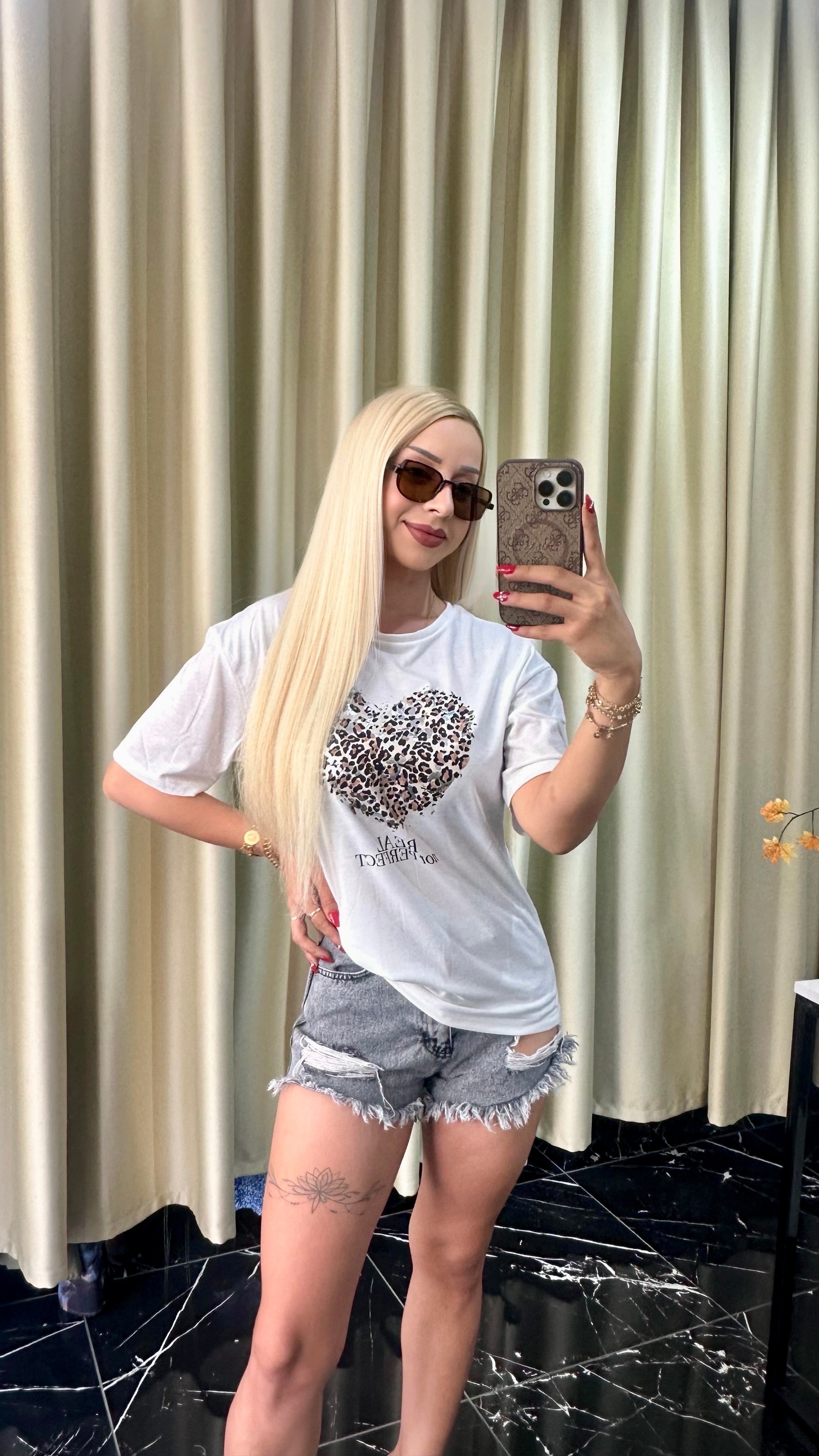 Kalpli Leopar Tshirt