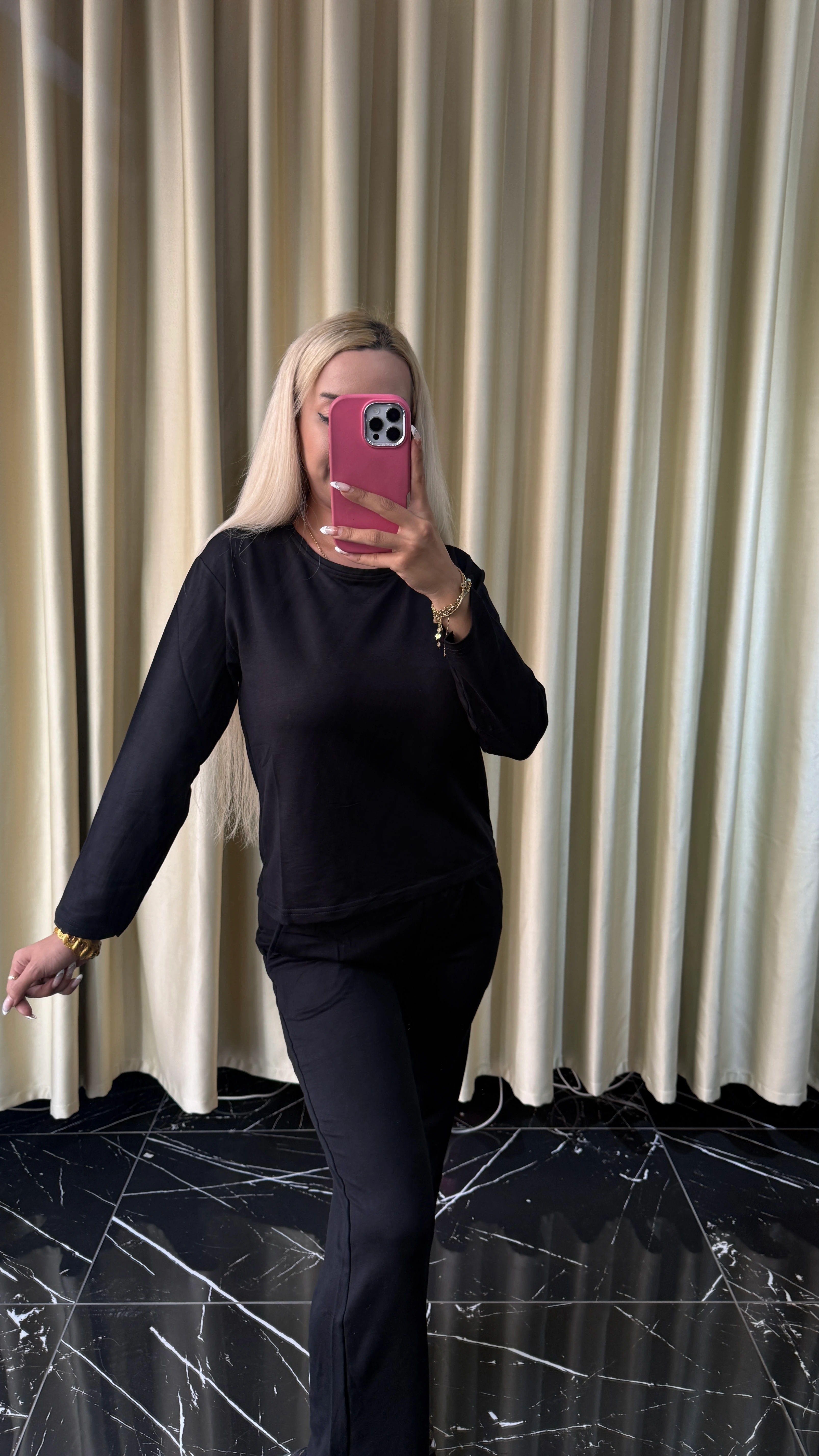 OYSHO KUMAŞ EŞOFMAN TAKIMI