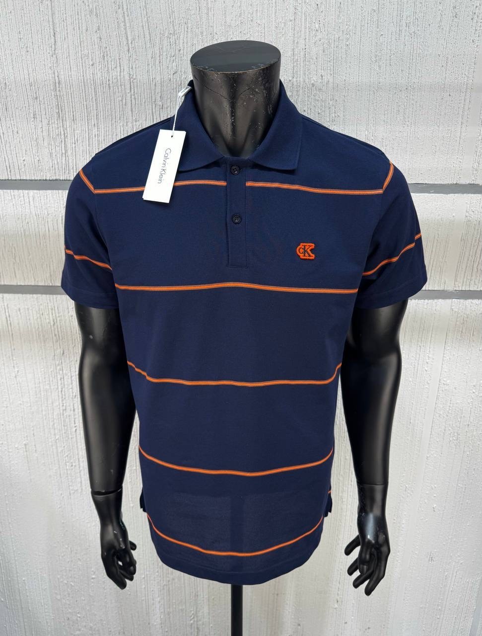 CALVİN KLEİN LACİVERT RENK POLO YAKA T-SHİRT