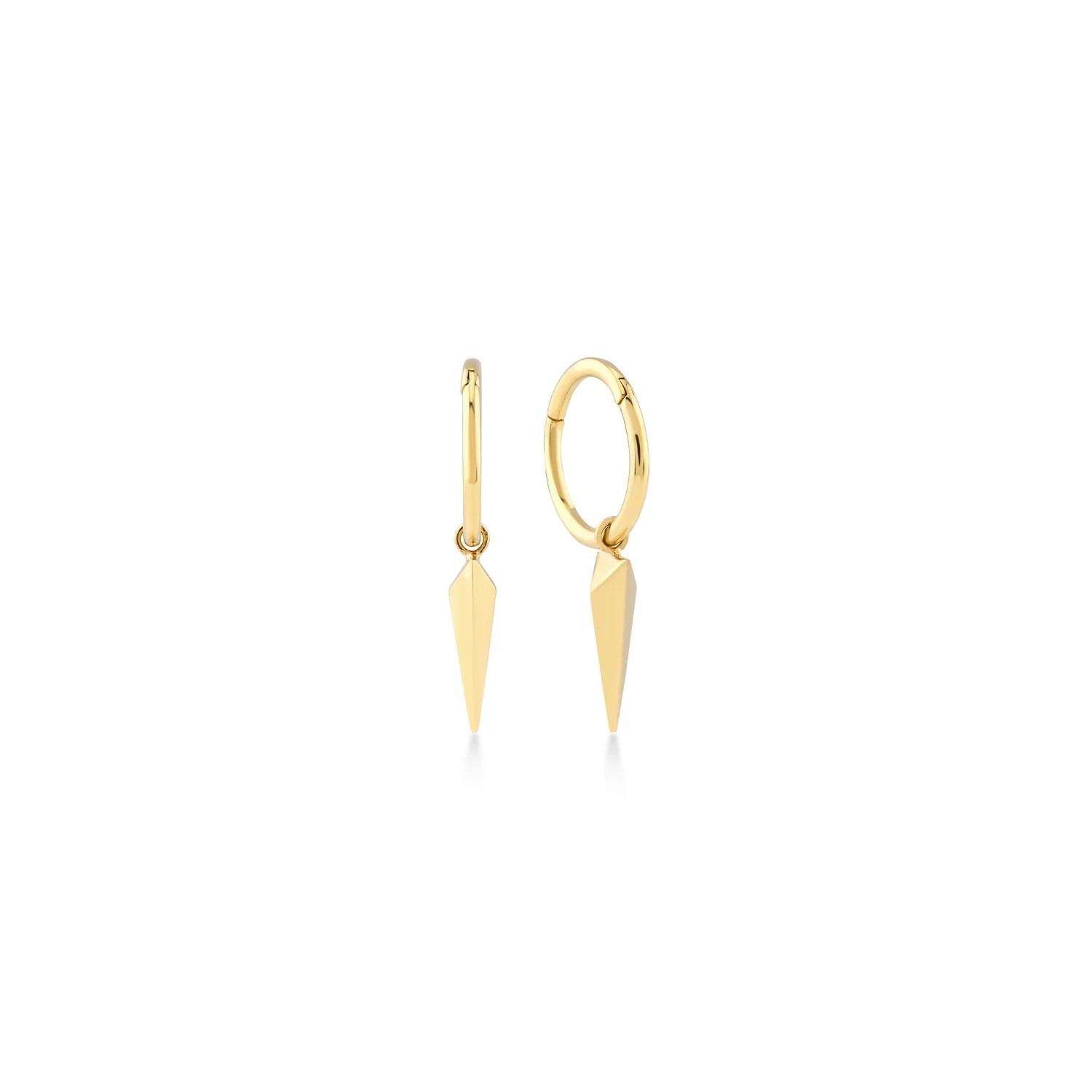 Havana Uzun Üçgen Sallantılı Tek Halka Piercing