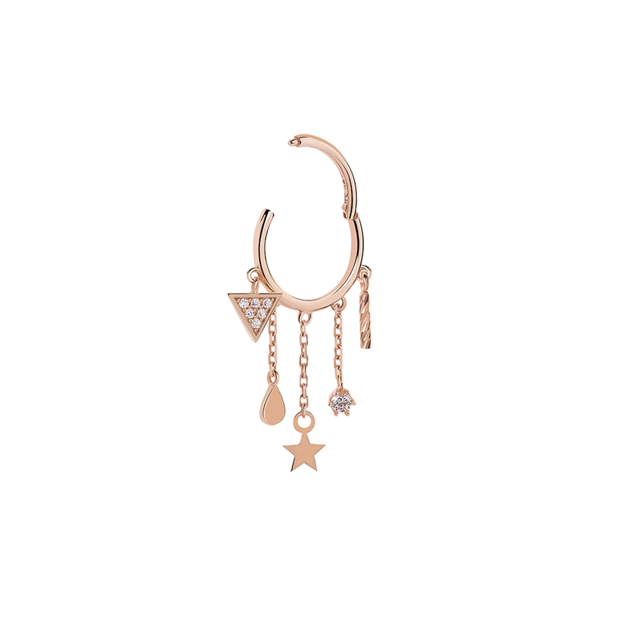 Halka Sallantılı Piercing