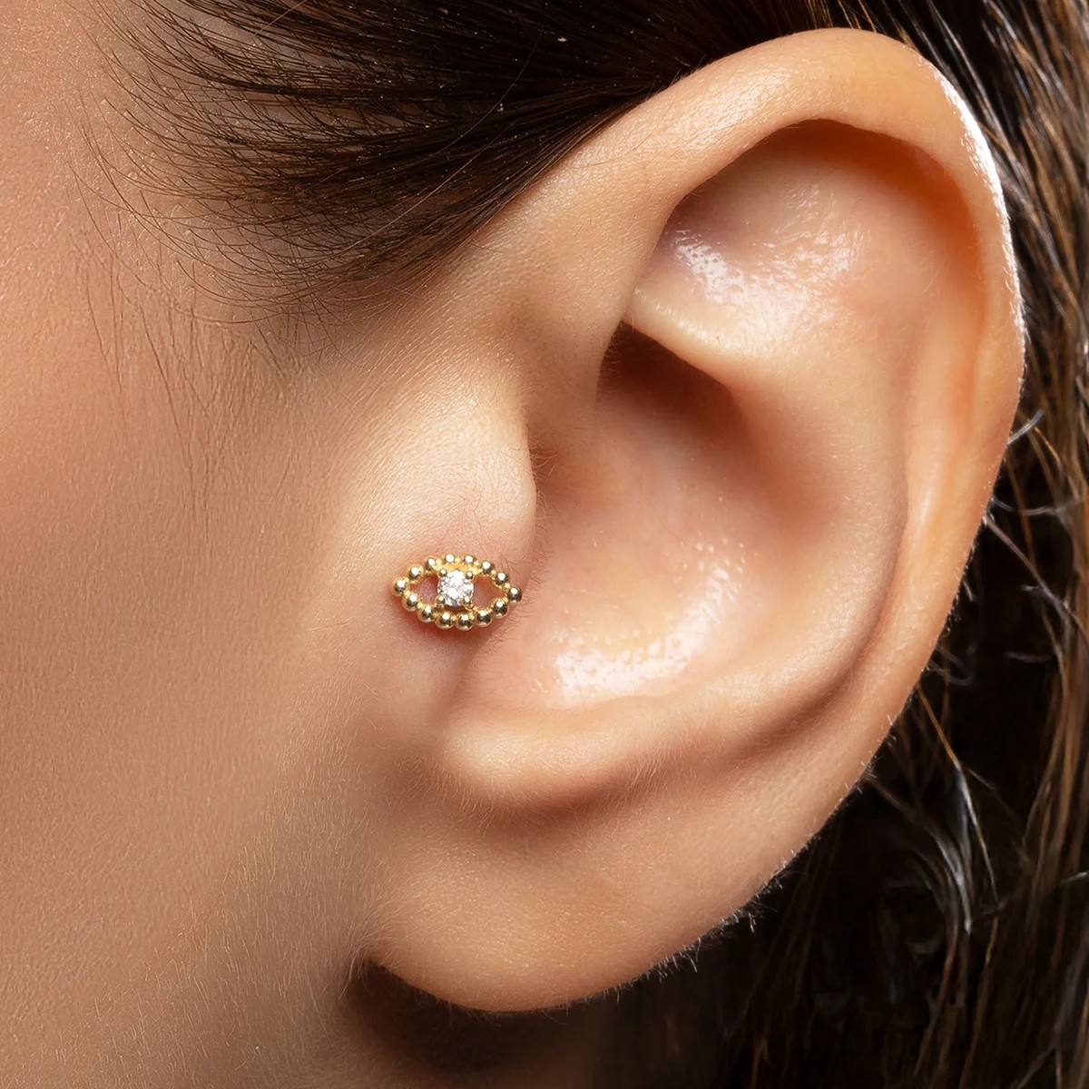 Eye Göz Pırlanta Piercing