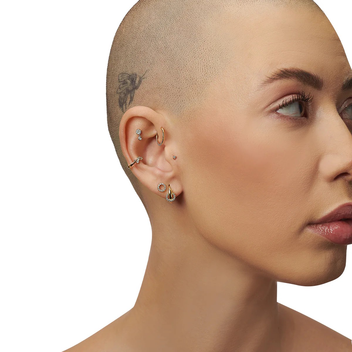 Taş Sallantılı Pırlanta Piercing