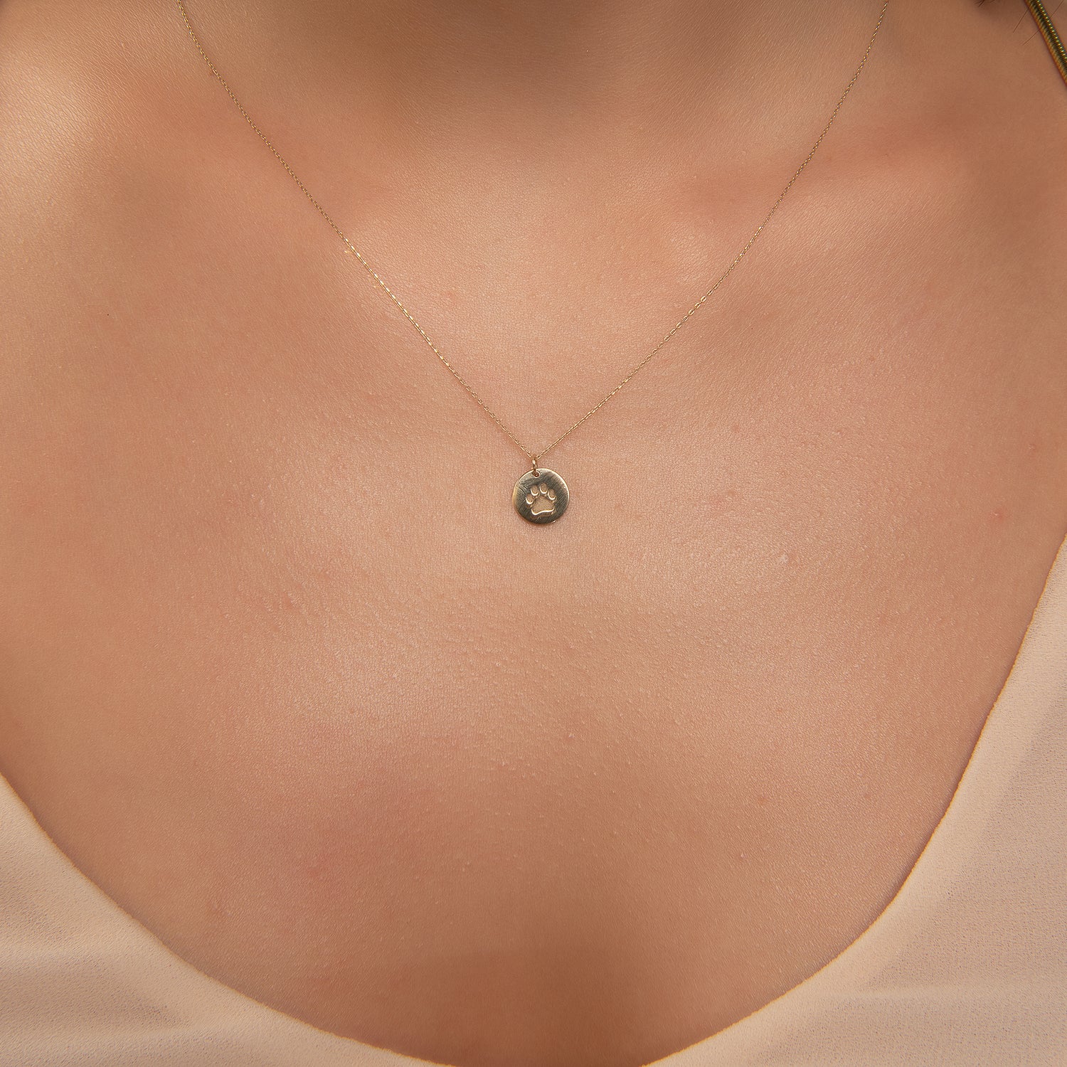 Pati Madalyon Altın Charm