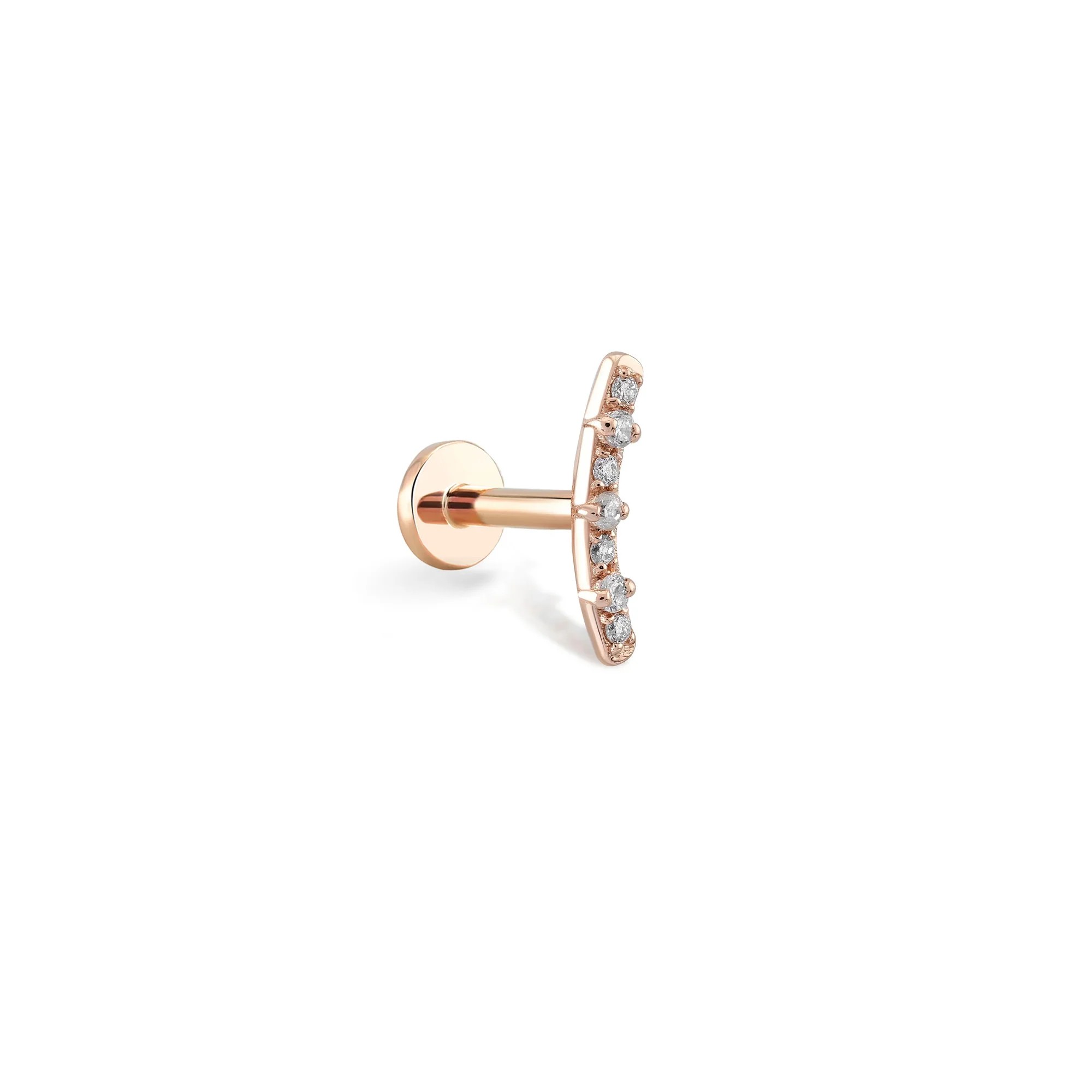 Sıra Pırlanta Arc Piercing