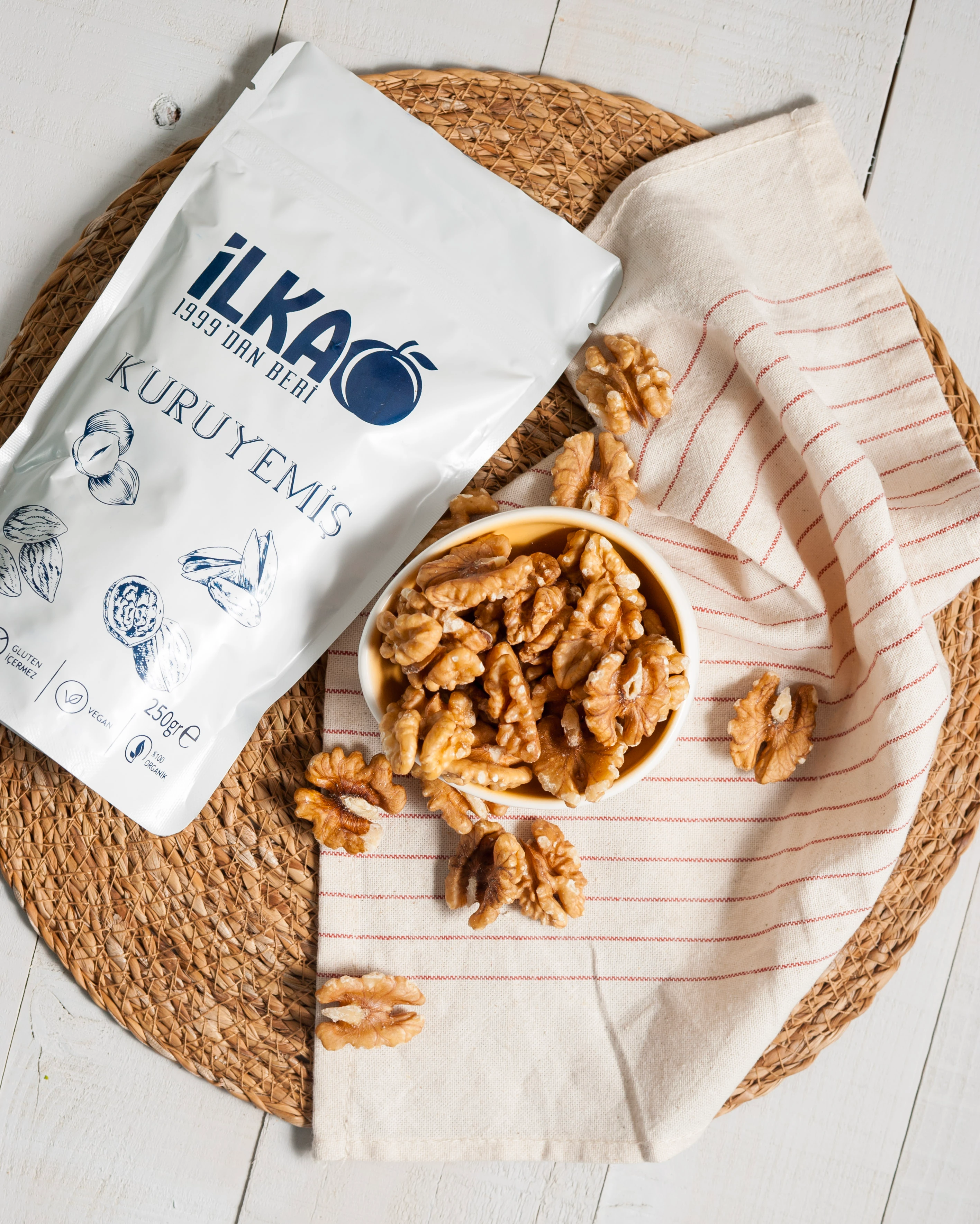 KELEBEK CEVİZ İÇİ 250 GRAM