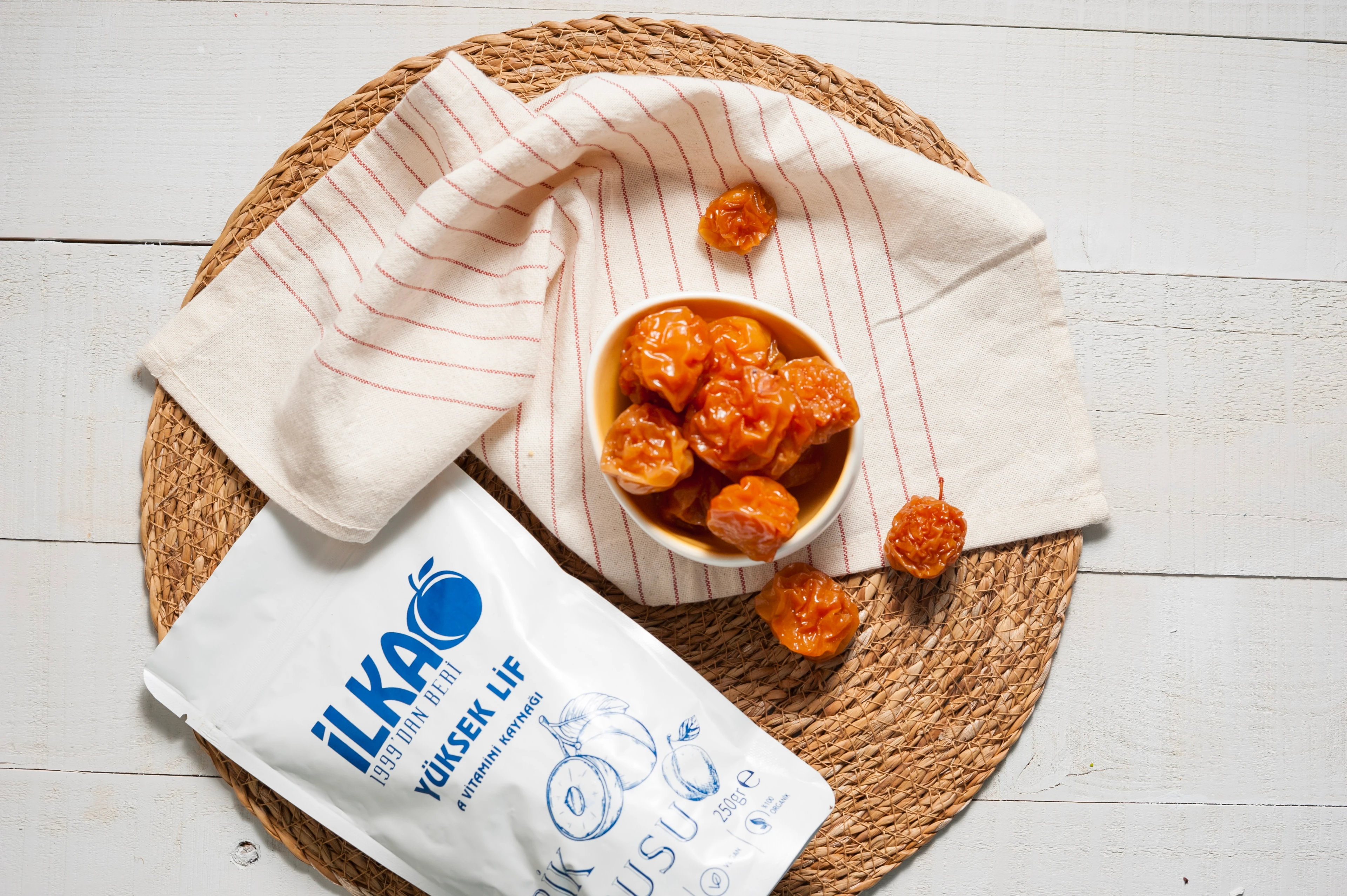 SARI ERİK KURUSU 250 GRAM