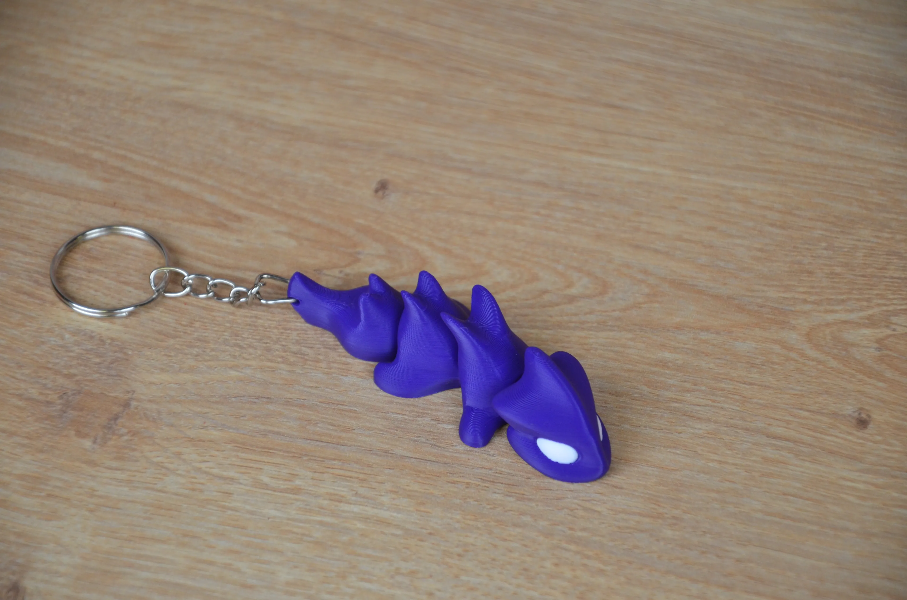 Hareketli Eklemli Pokemon Figürü (Salandit) - 3D Baskı Anahtarlık