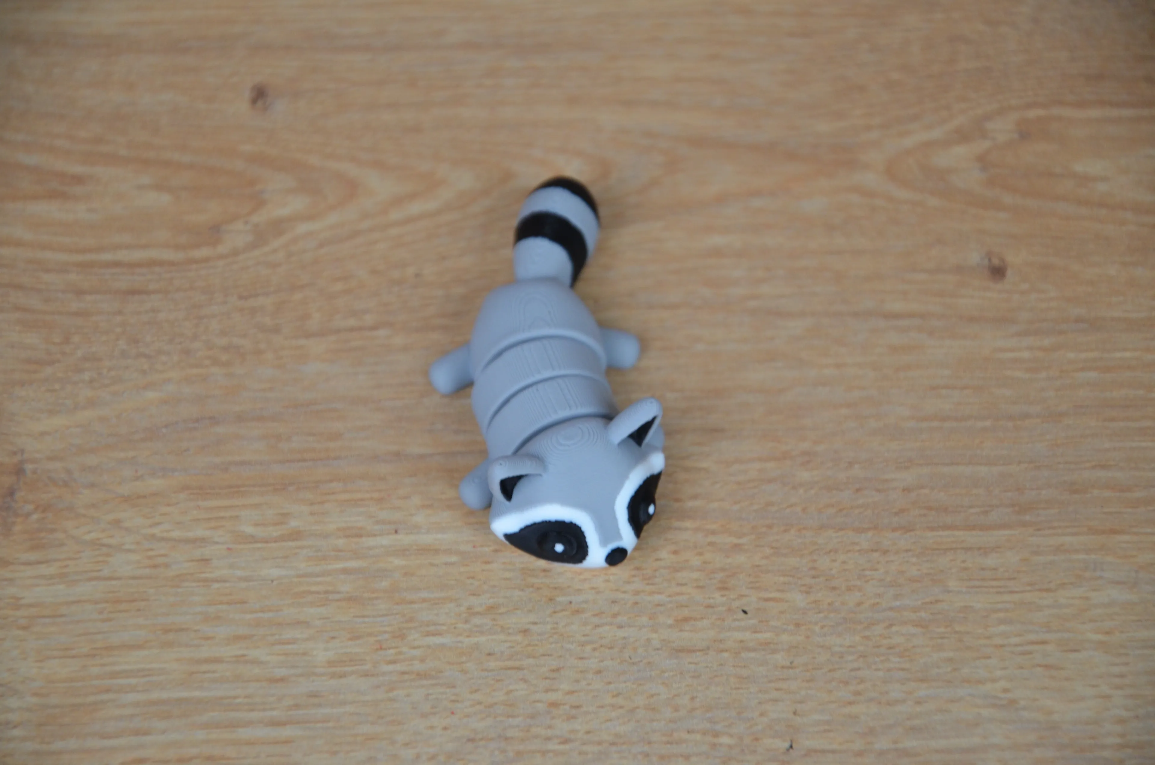 Rakun - 3D Baskı Eklemli Stres Oyuncağı