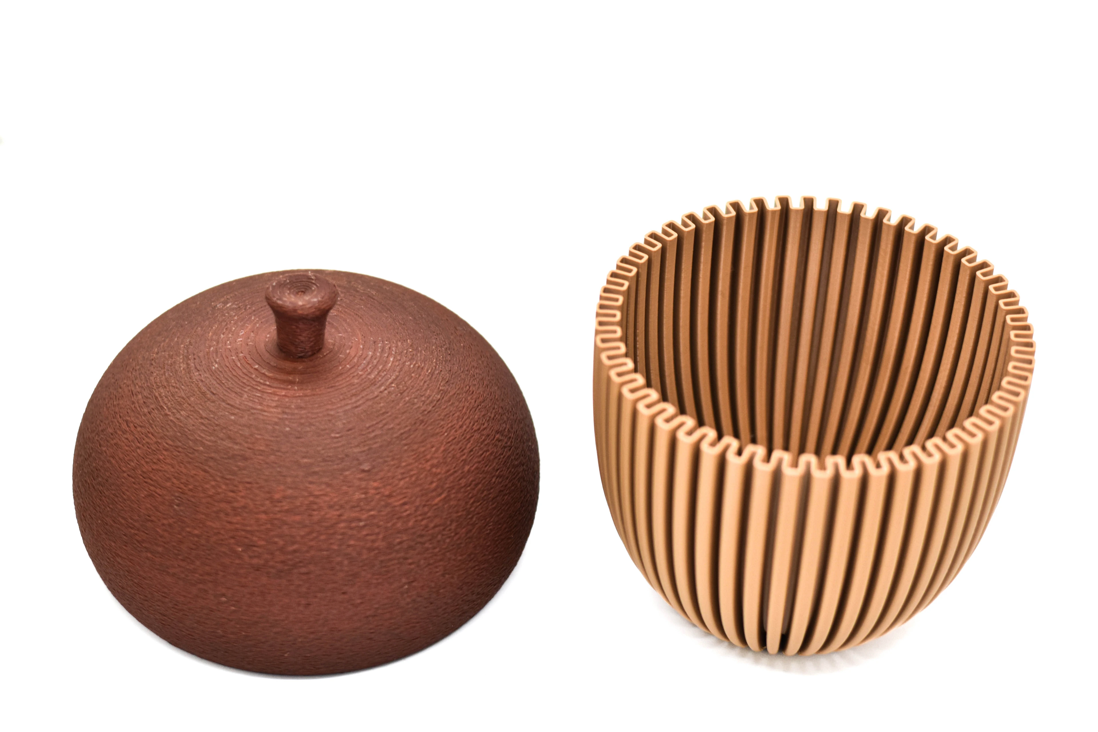 Buz Devri Temalı Palamut Kutu - 3D Baskı Dekoratif Kase