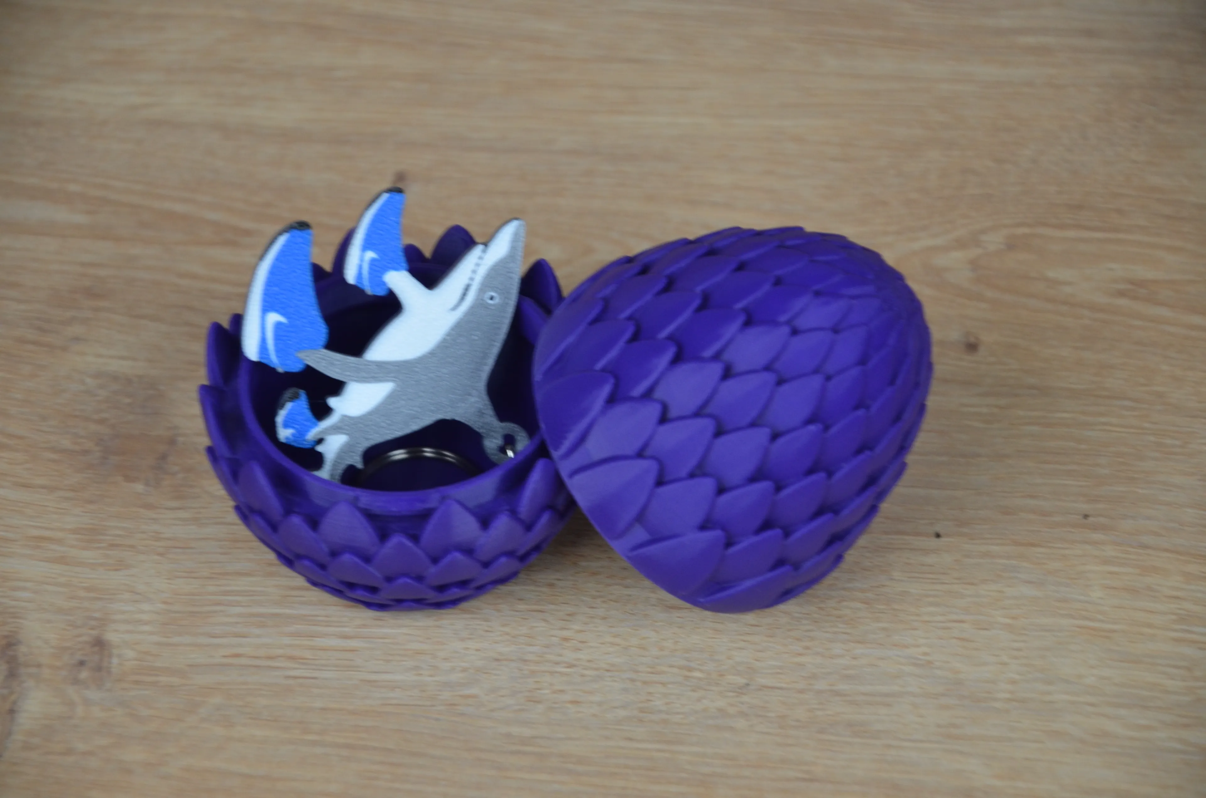 Game of Thrones Temalı Ejder Yumurtası - 3D Baskı Hazine Kutusu