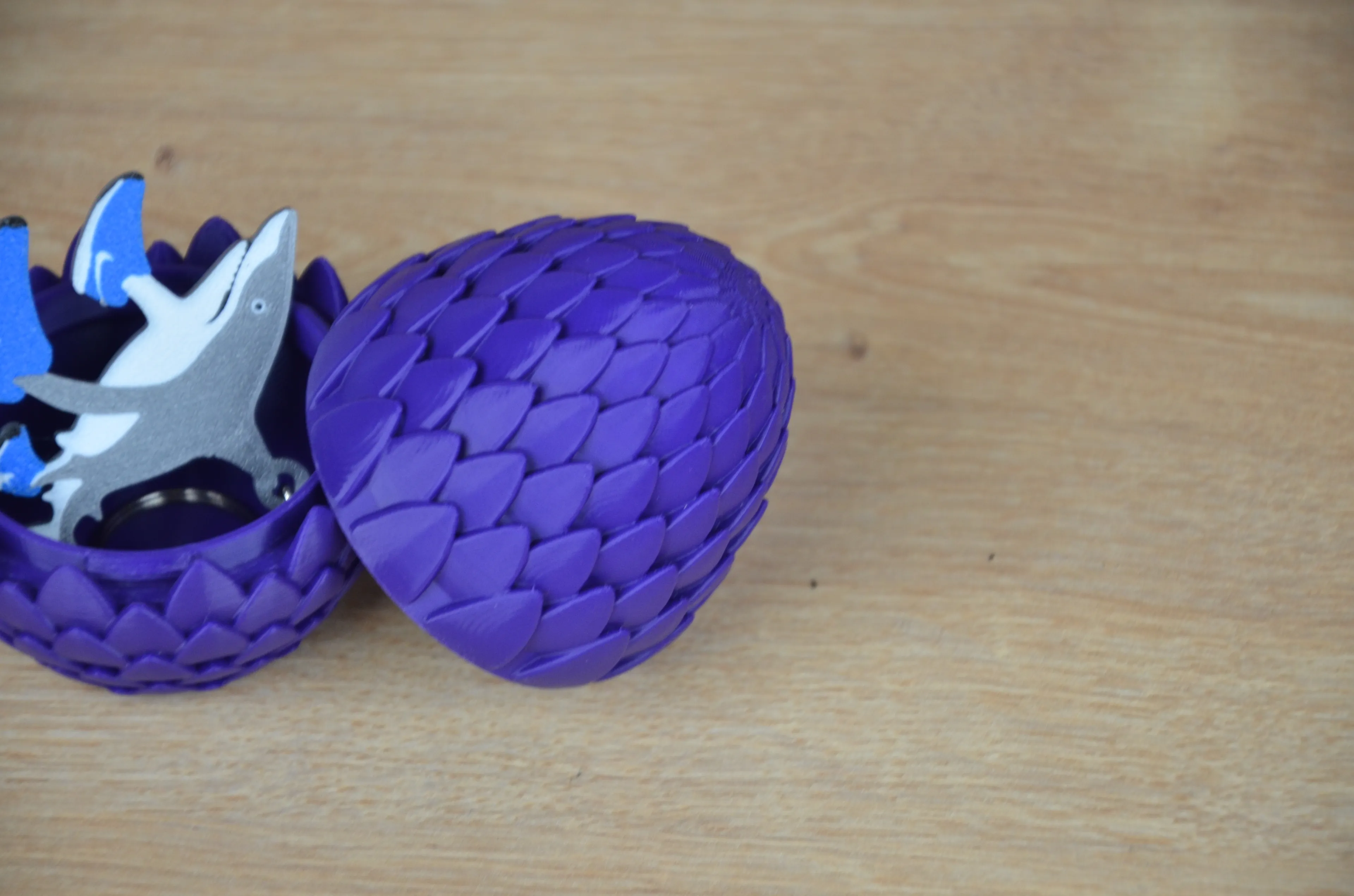 Game of Thrones Temalı Ejder Yumurtası - 3D Baskı Hazine Kutusu